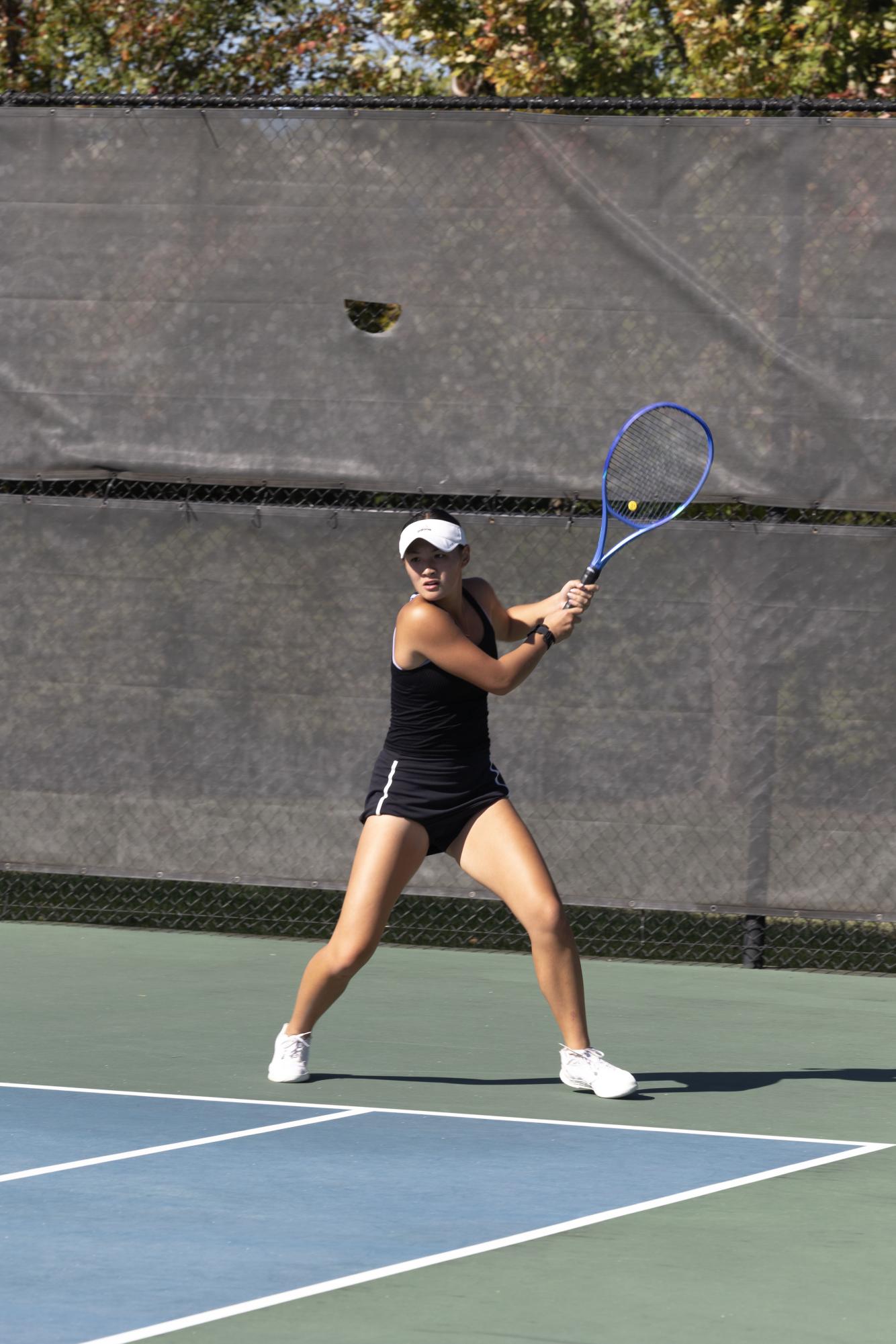 Varsity Girls Tennis captures sectionals title over Westminster Oct. 20