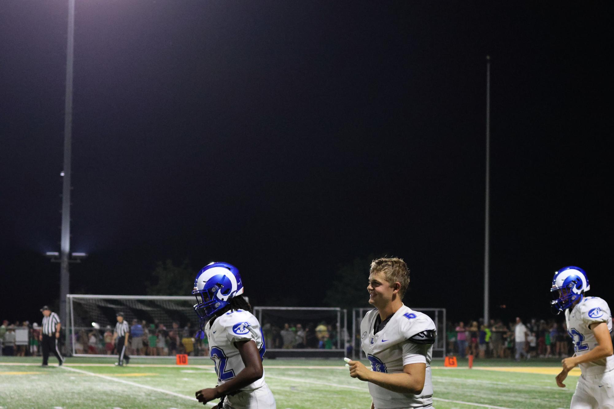 Varsity Football defeats Lindbergh 14-10 Sept. 12