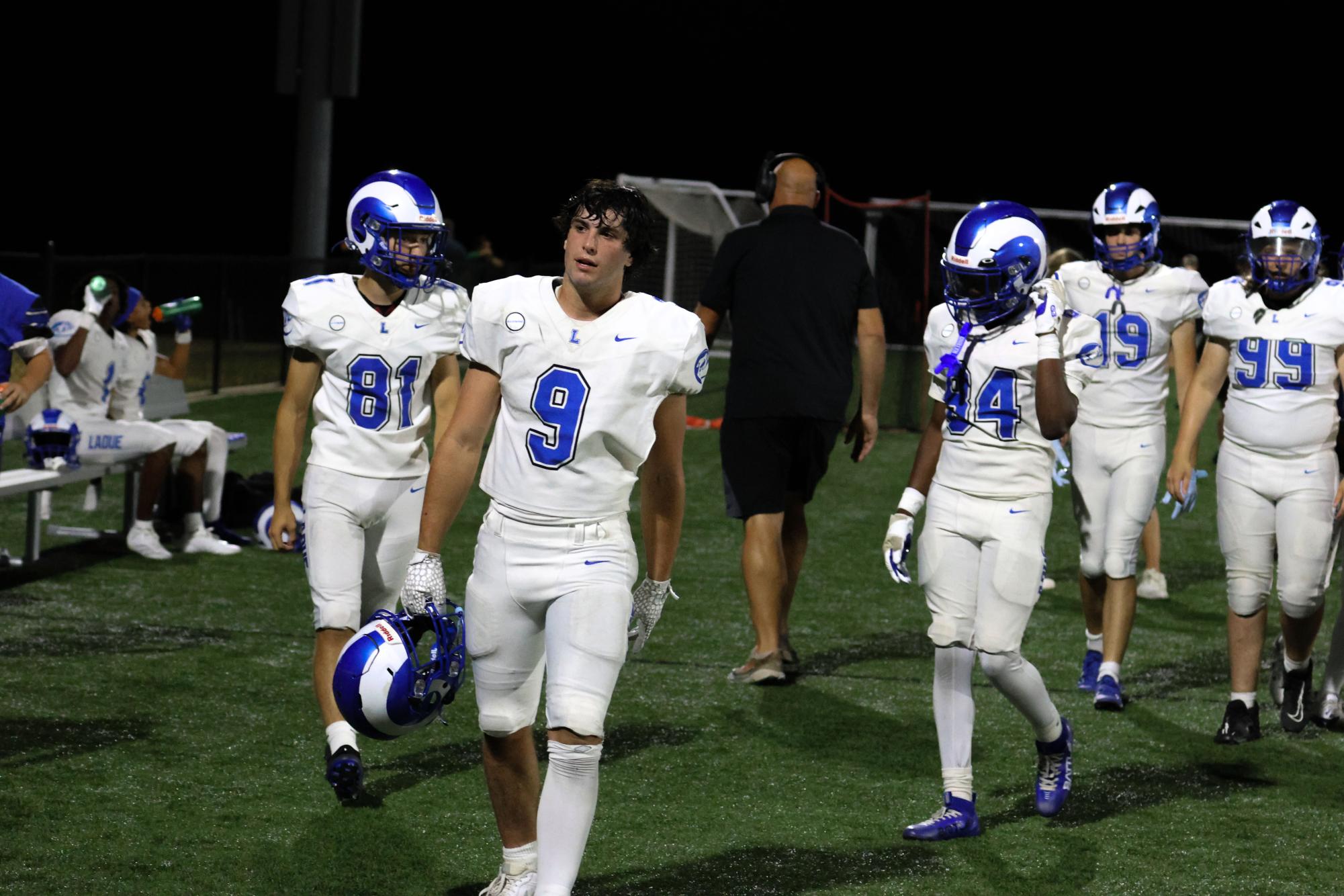 Varsity Football defeats Lindbergh 14-10 Sept. 12