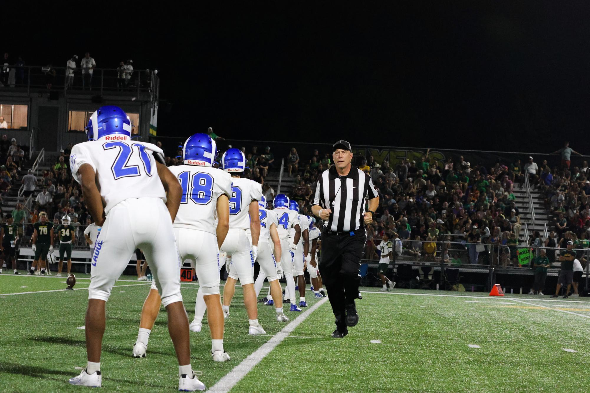 Varsity Football defeats Lindbergh 14-10 Sept. 12