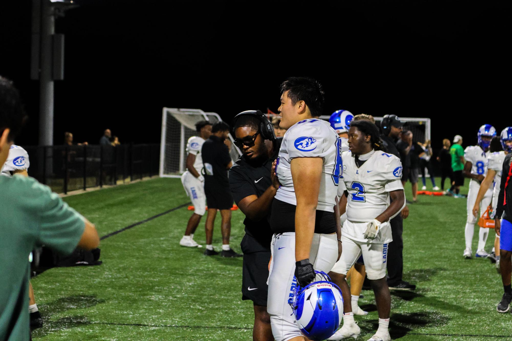 Varsity Football defeats Lindbergh 14-10 Sept. 12