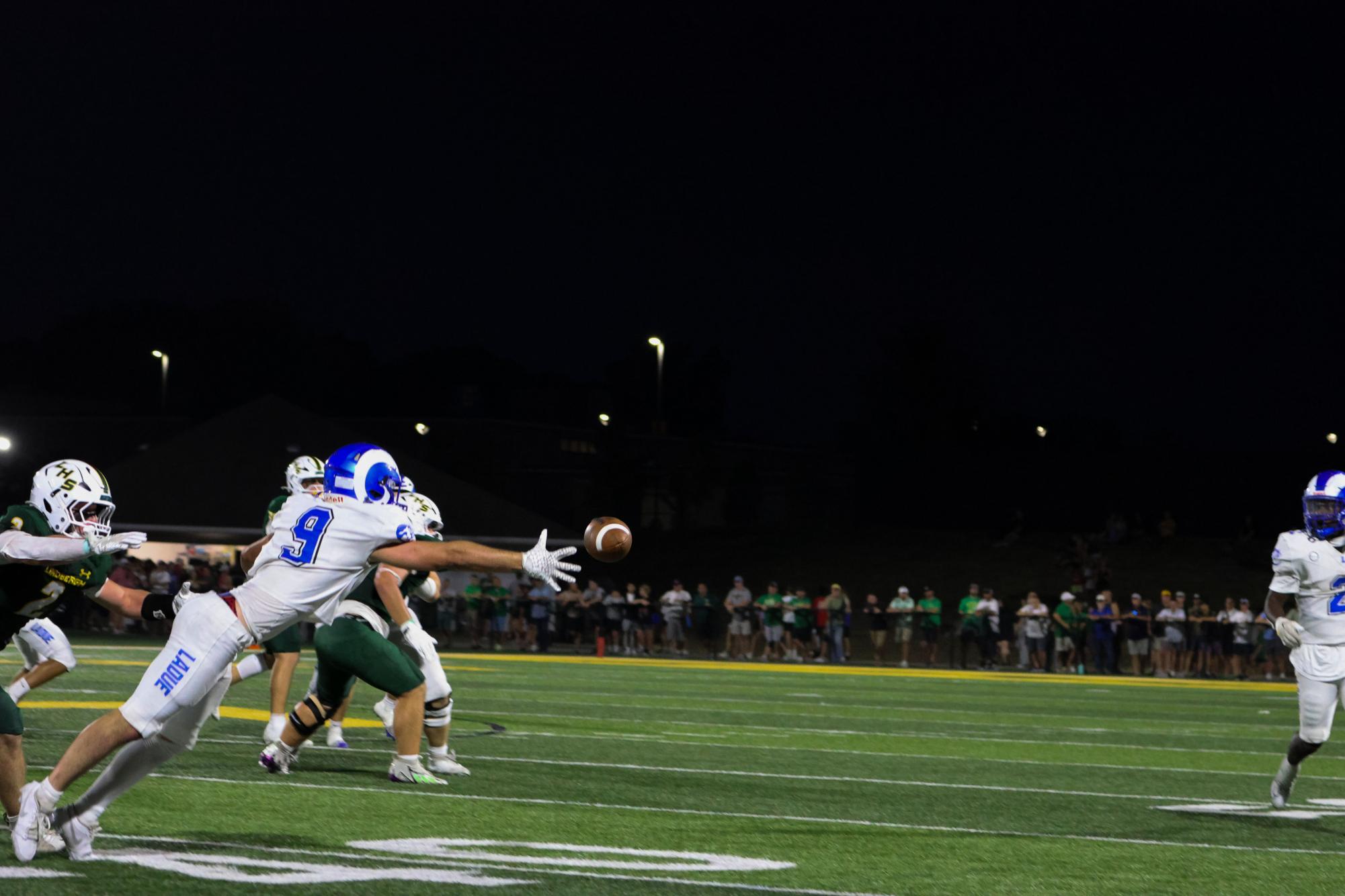 Varsity Football defeats Lindbergh 14-10 Sept. 12