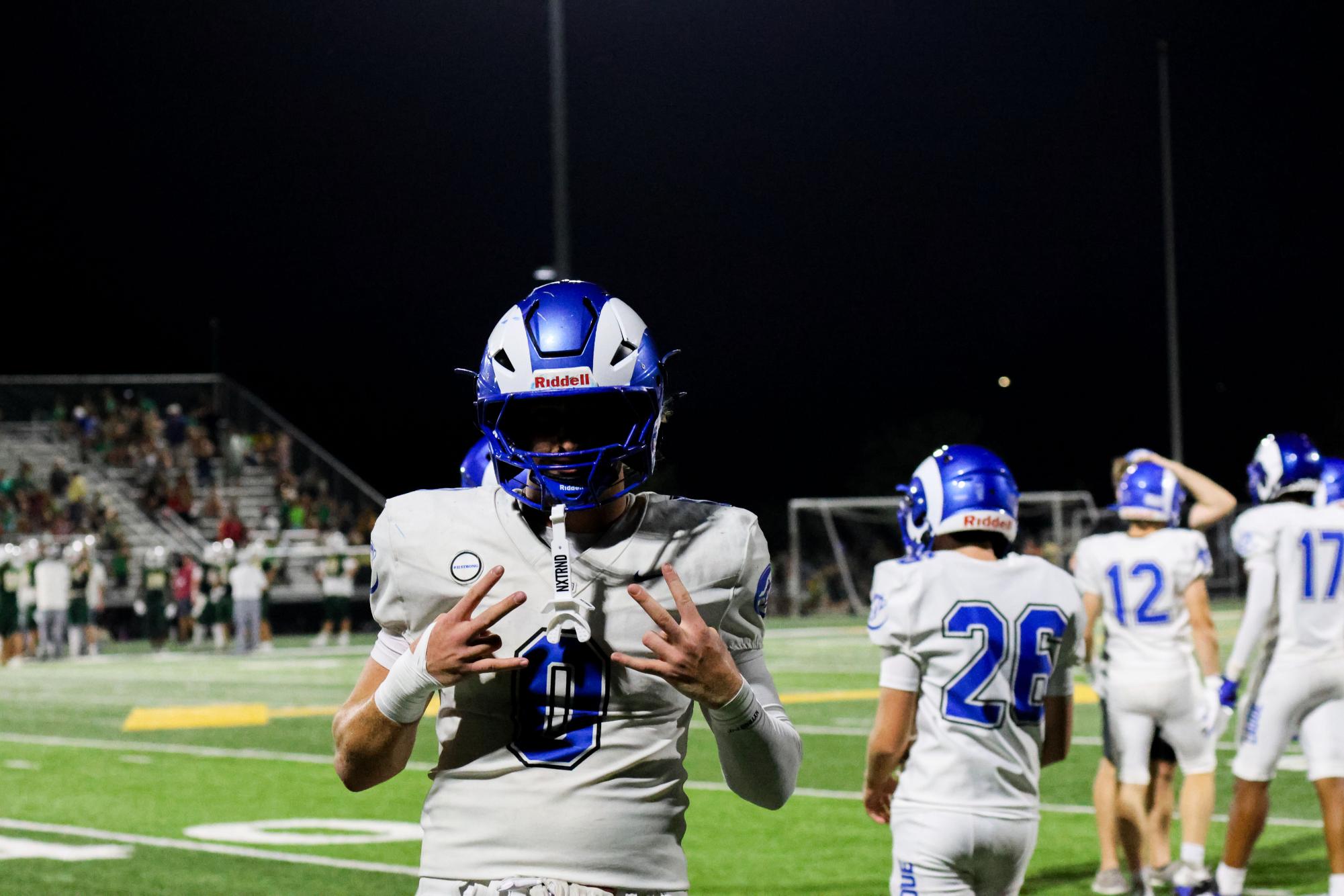 Varsity Football defeats Lindbergh 14-10 Sept. 12