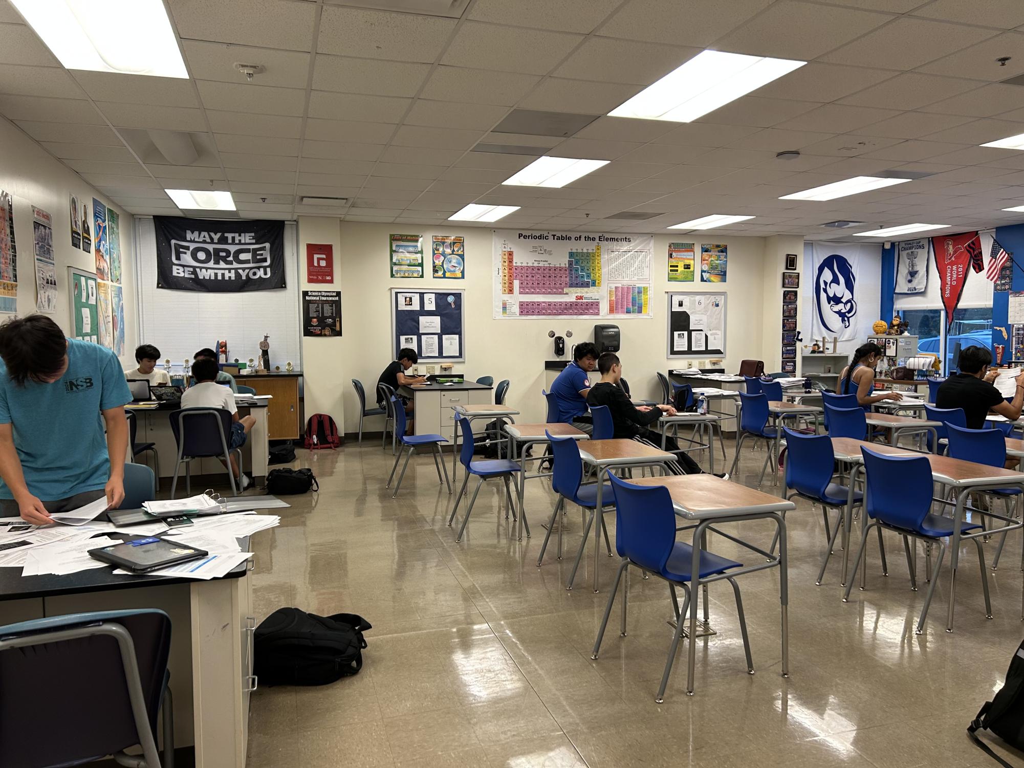 Science Olympiad testing