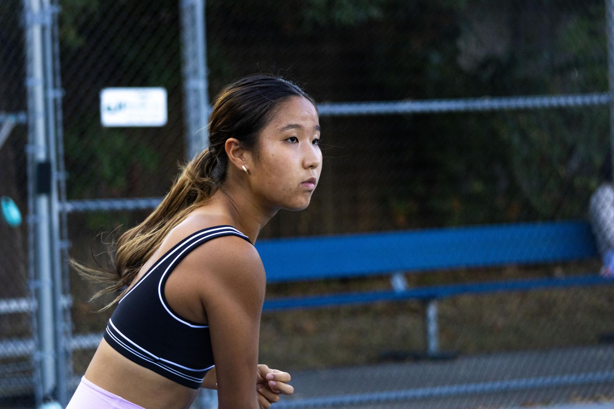 Girls Varsity Tennis practices Sept. 19