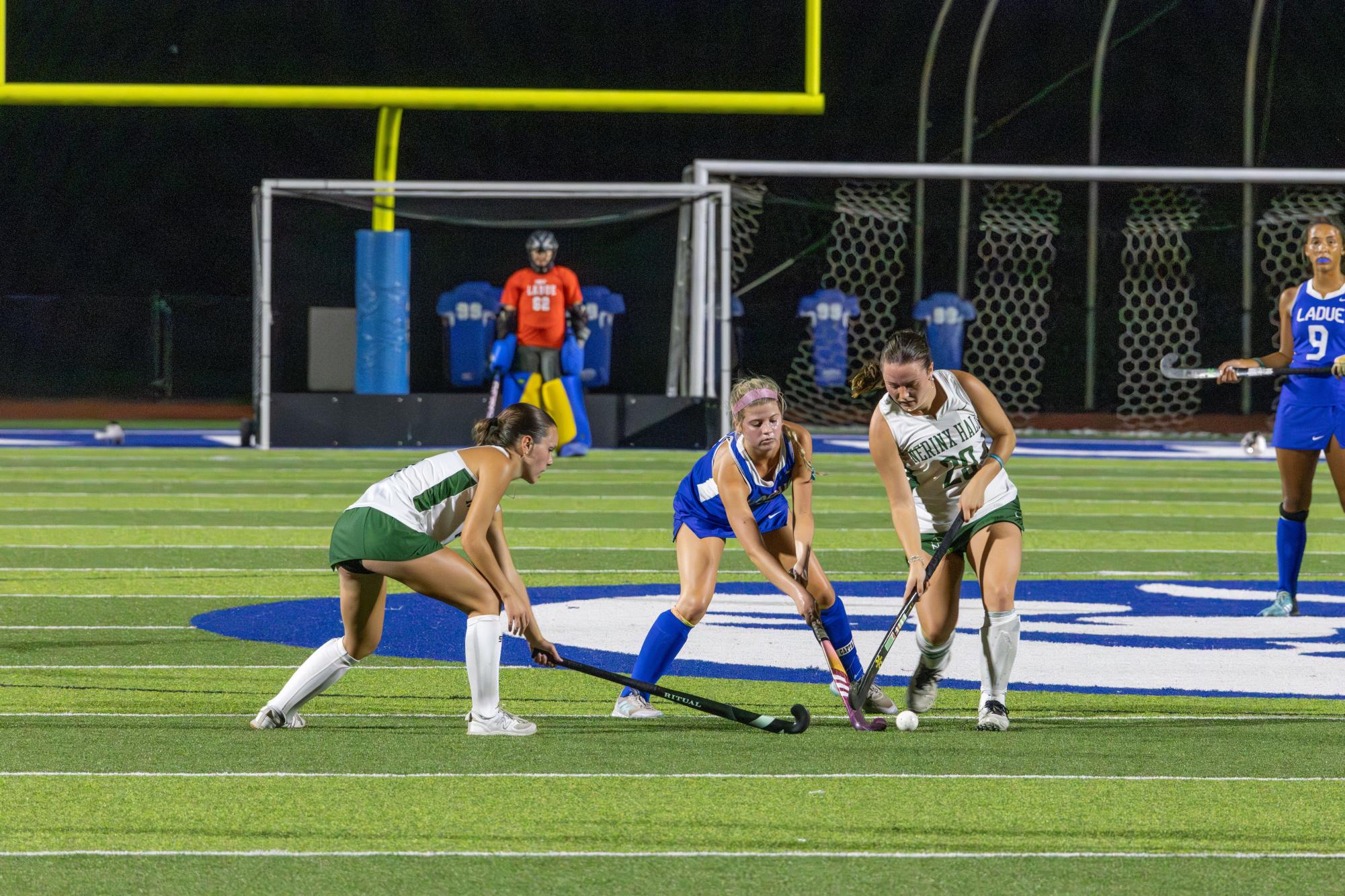 Varsity field hockey falls to Nerinx Oct. 6