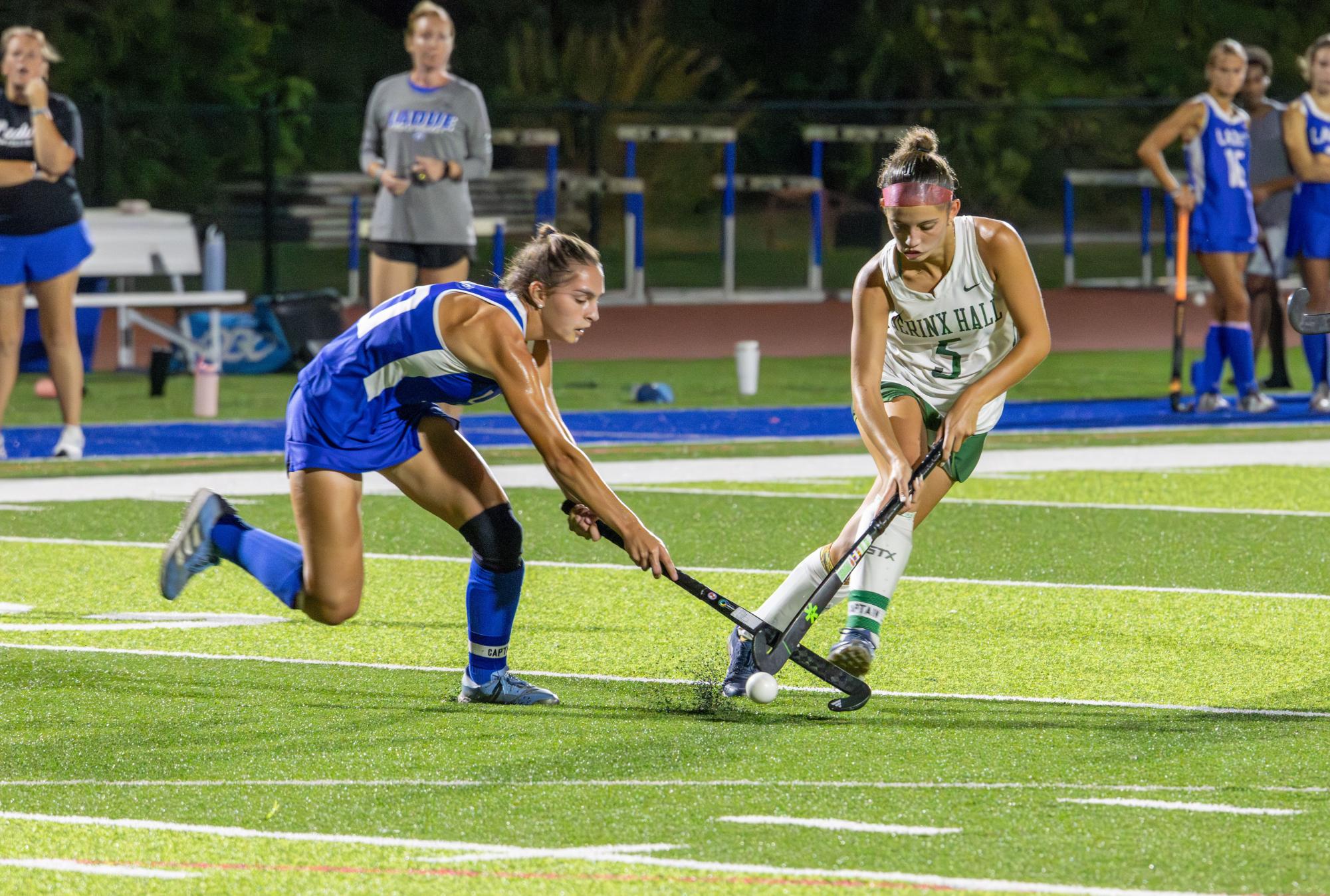 Varsity field hockey falls to Nerinx Oct. 6