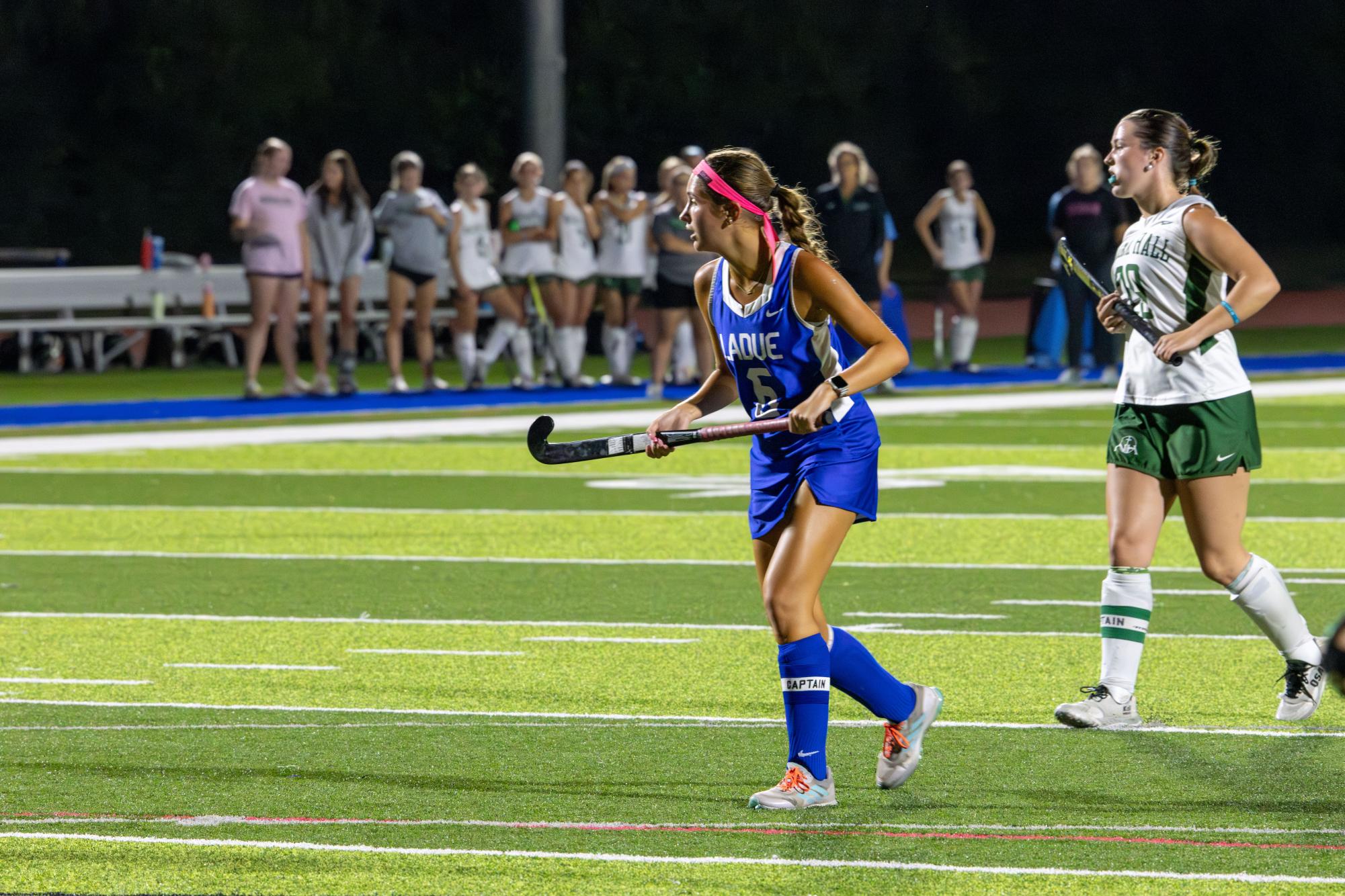 Varsity field hockey falls to Nerinx Oct. 6