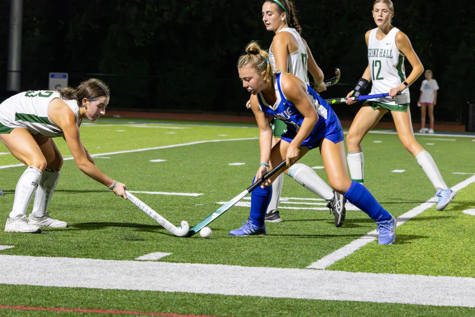 Varsity field hockey falls to Nerinx Oct. 6