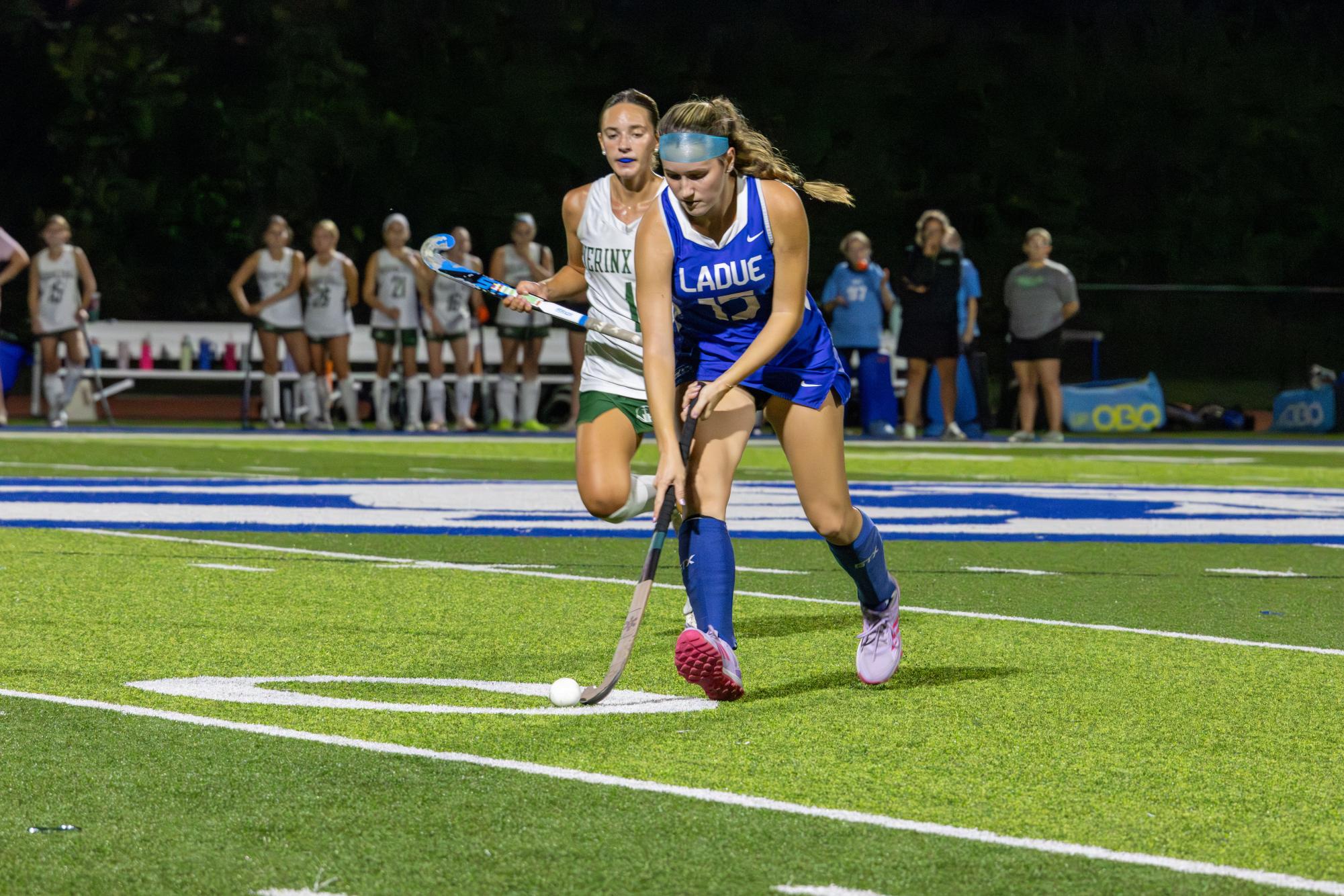 Varsity field hockey falls to Nerinx Oct. 6
