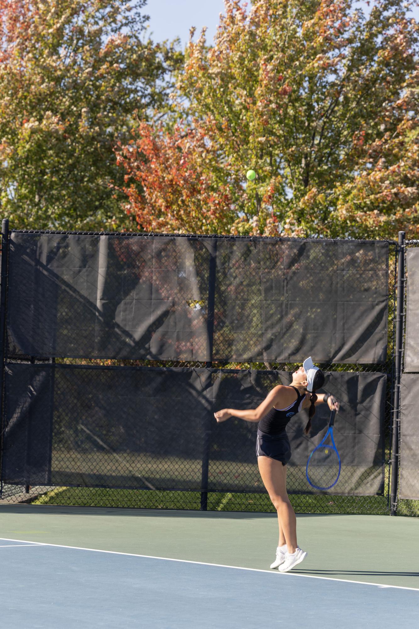 Varsity Girls Tennis captures sectionals title over Westminster Oct. 20