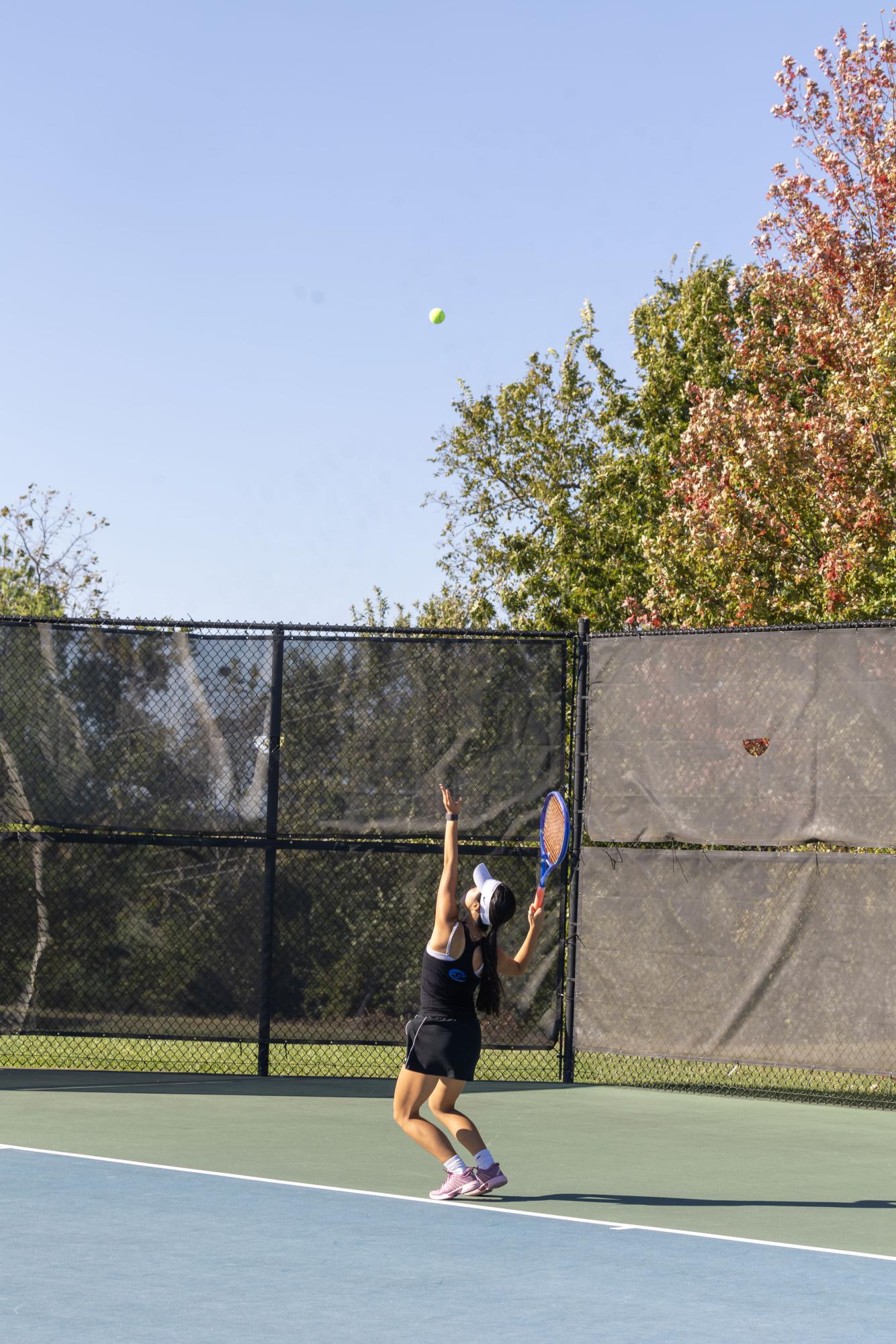 Varsity Girls Tennis captures sectionals title over Westminster Oct. 20