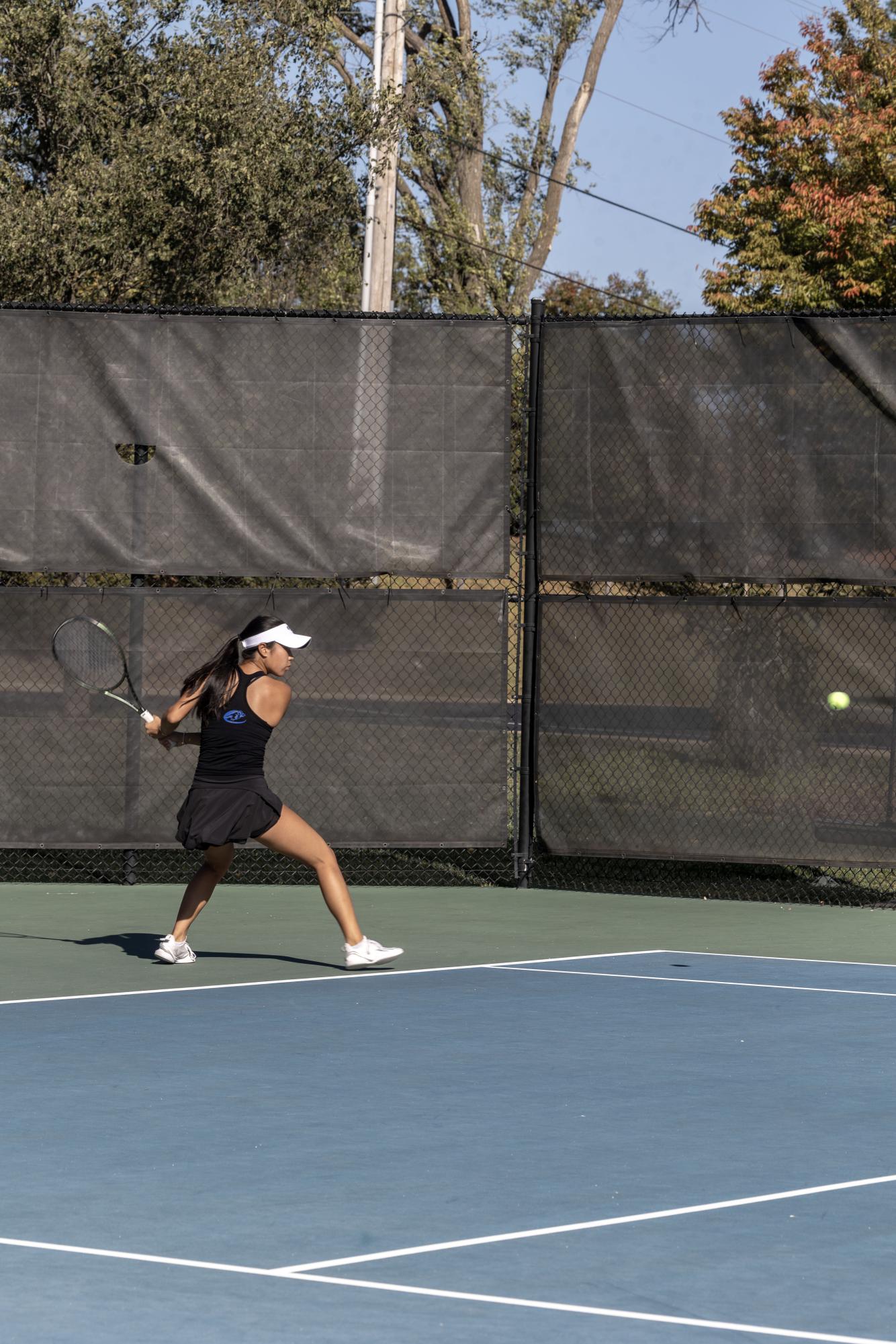 Varsity Girls Tennis captures sectionals title over Westminster Oct. 20