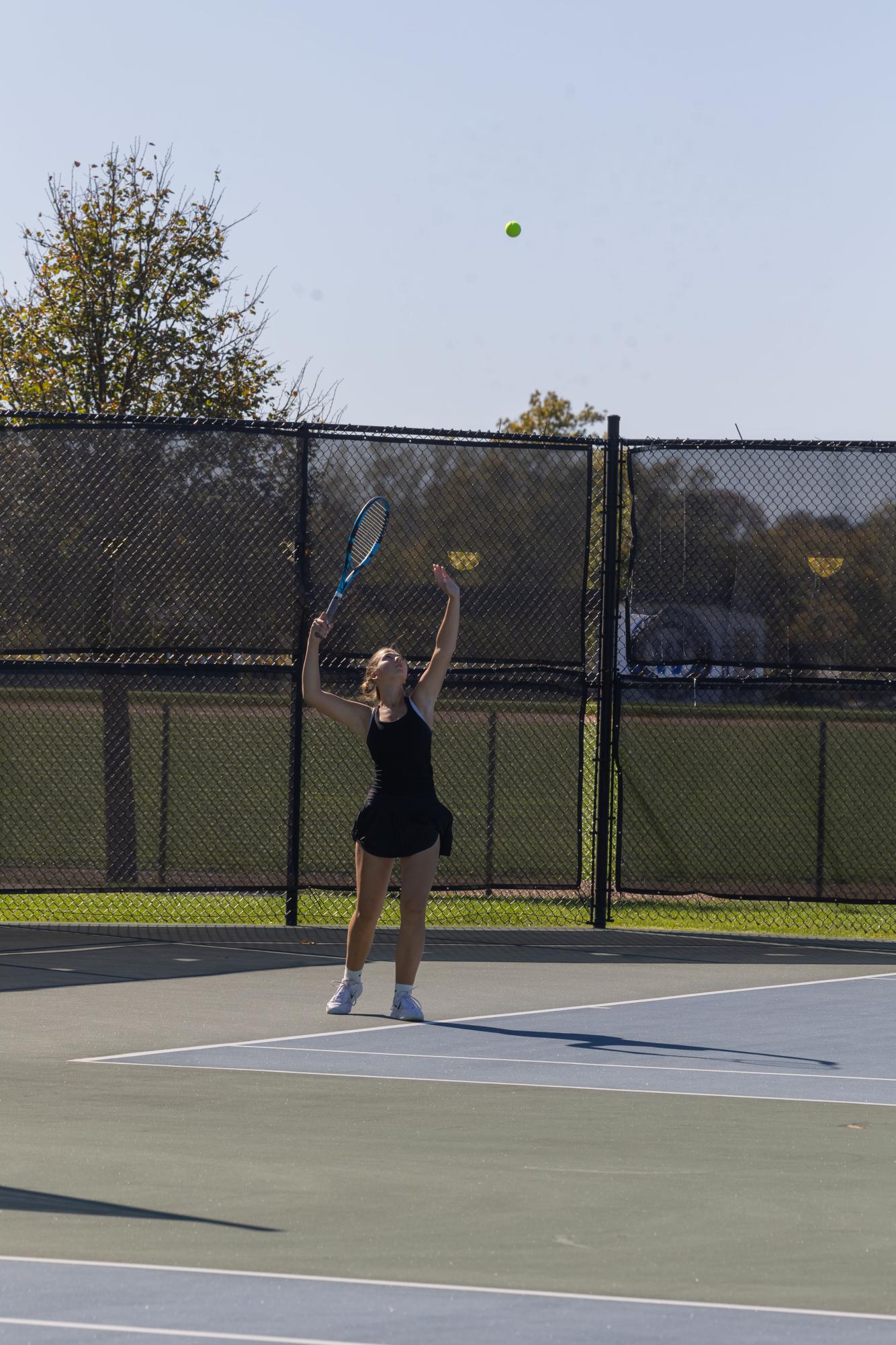 Varsity Girls Tennis captures sectionals title over Westminster Oct. 20