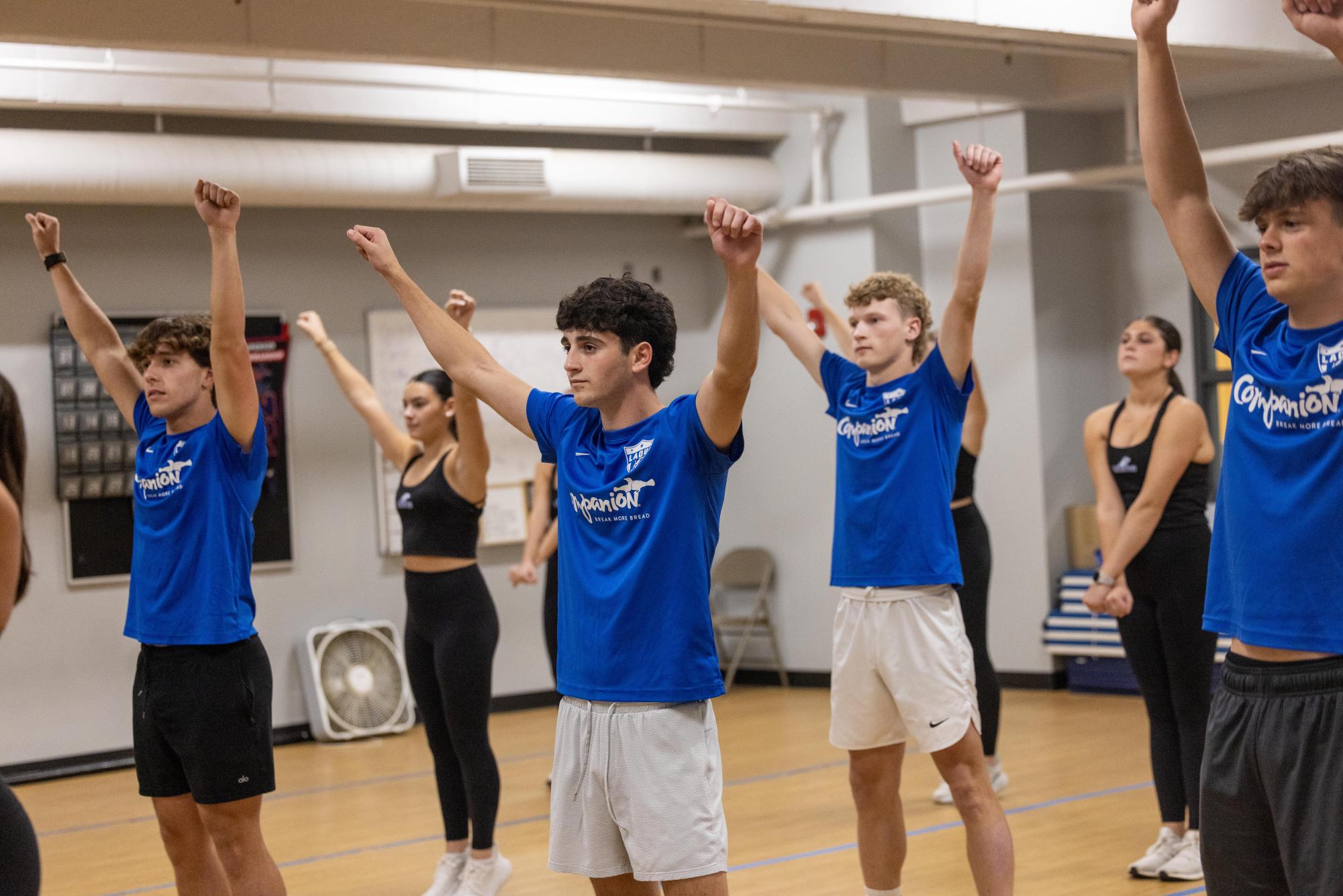 Boys soccer and Laduettes conclude regular season with practice exchange