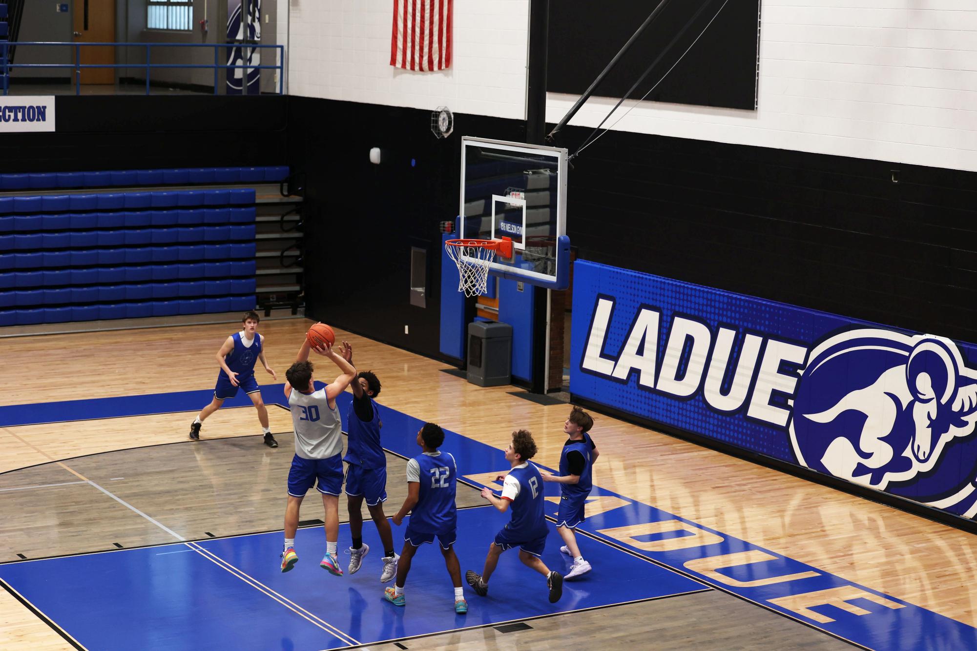 Boys basketball practice Nov. 12