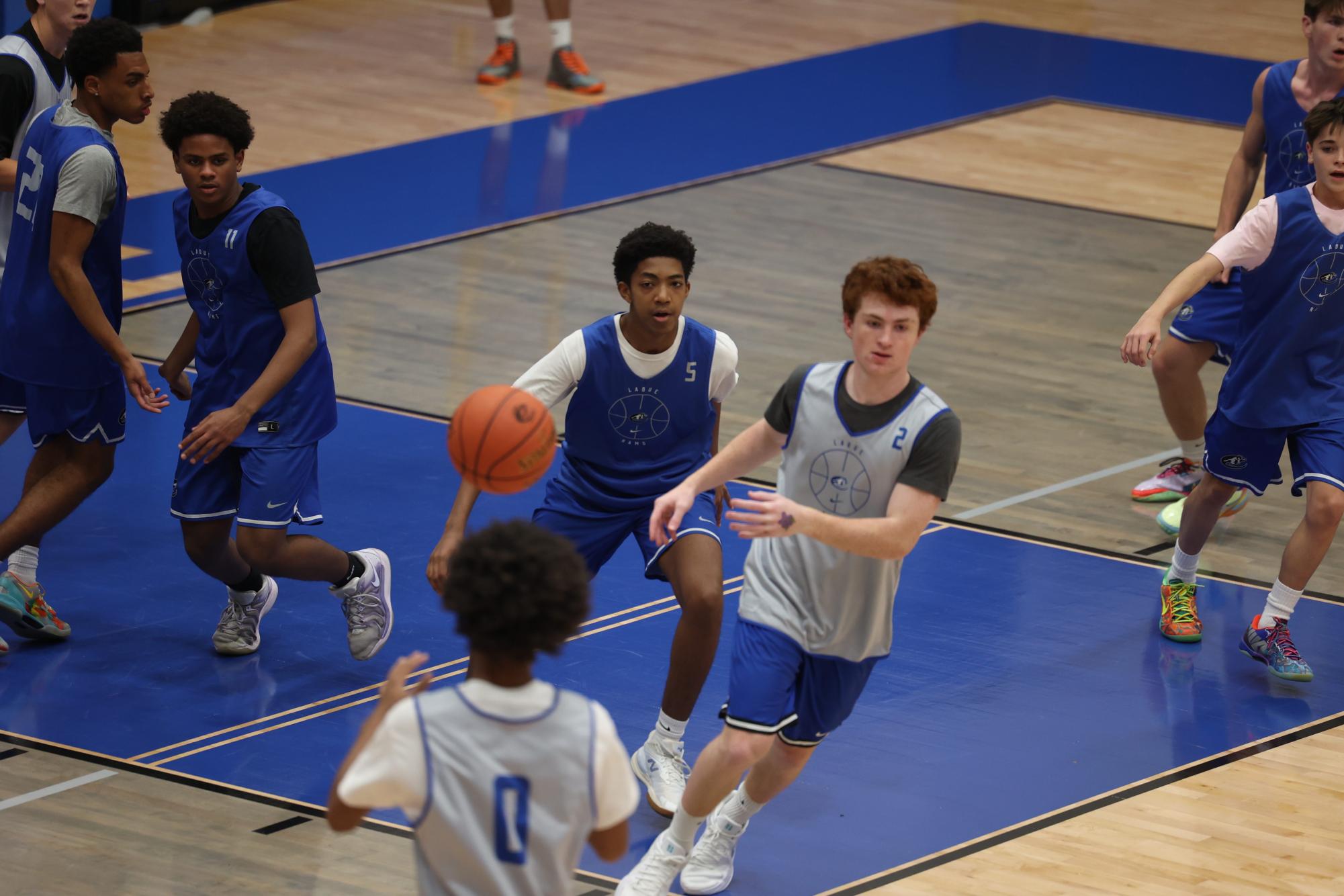 Boys basketball practice Nov. 12