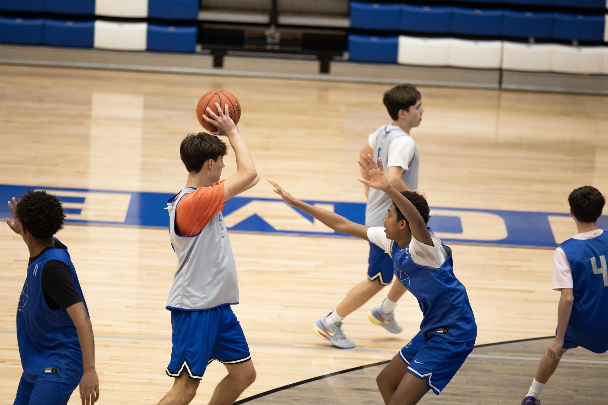Boys basketball practice Nov. 12