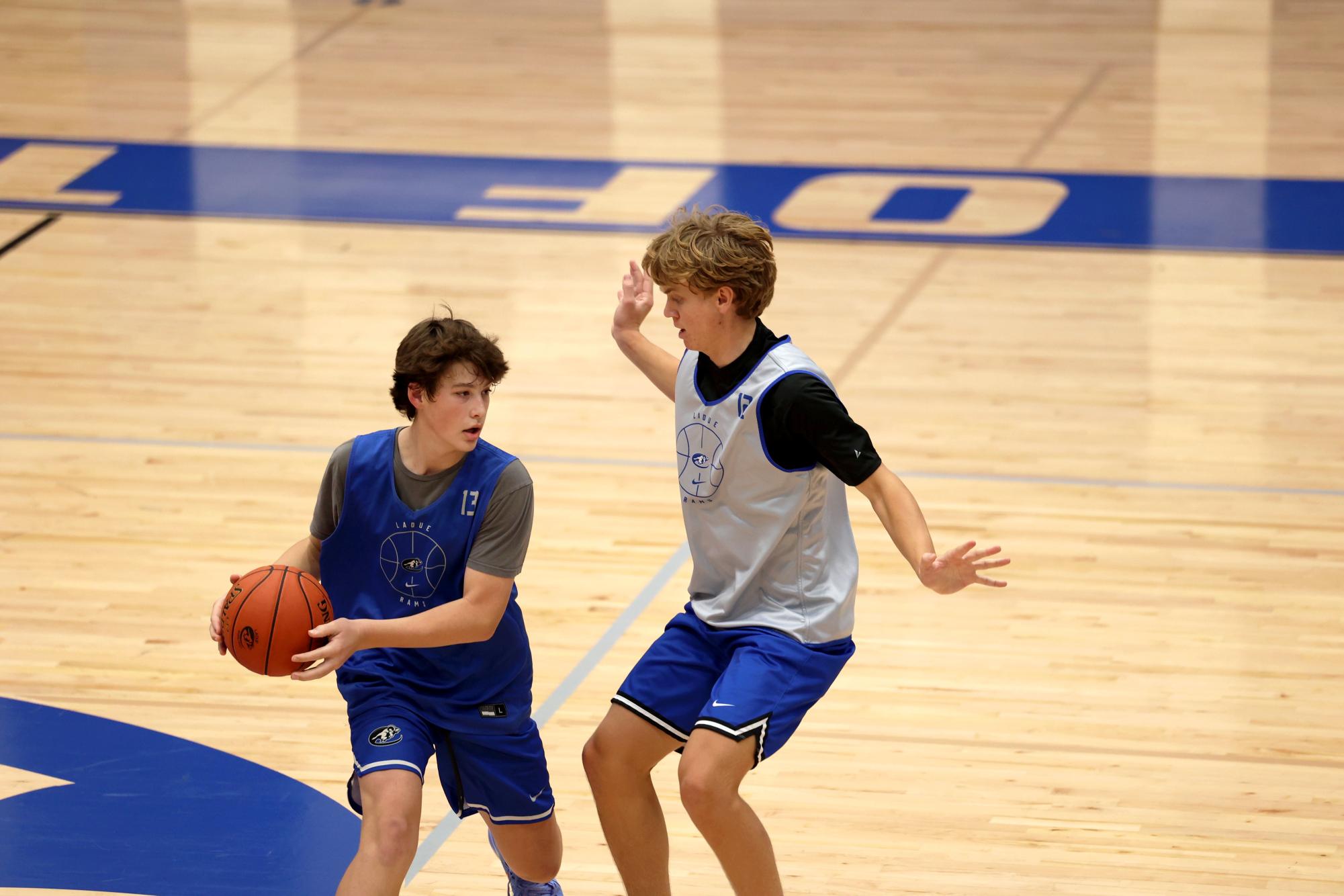 Boys basketball practice Nov. 12