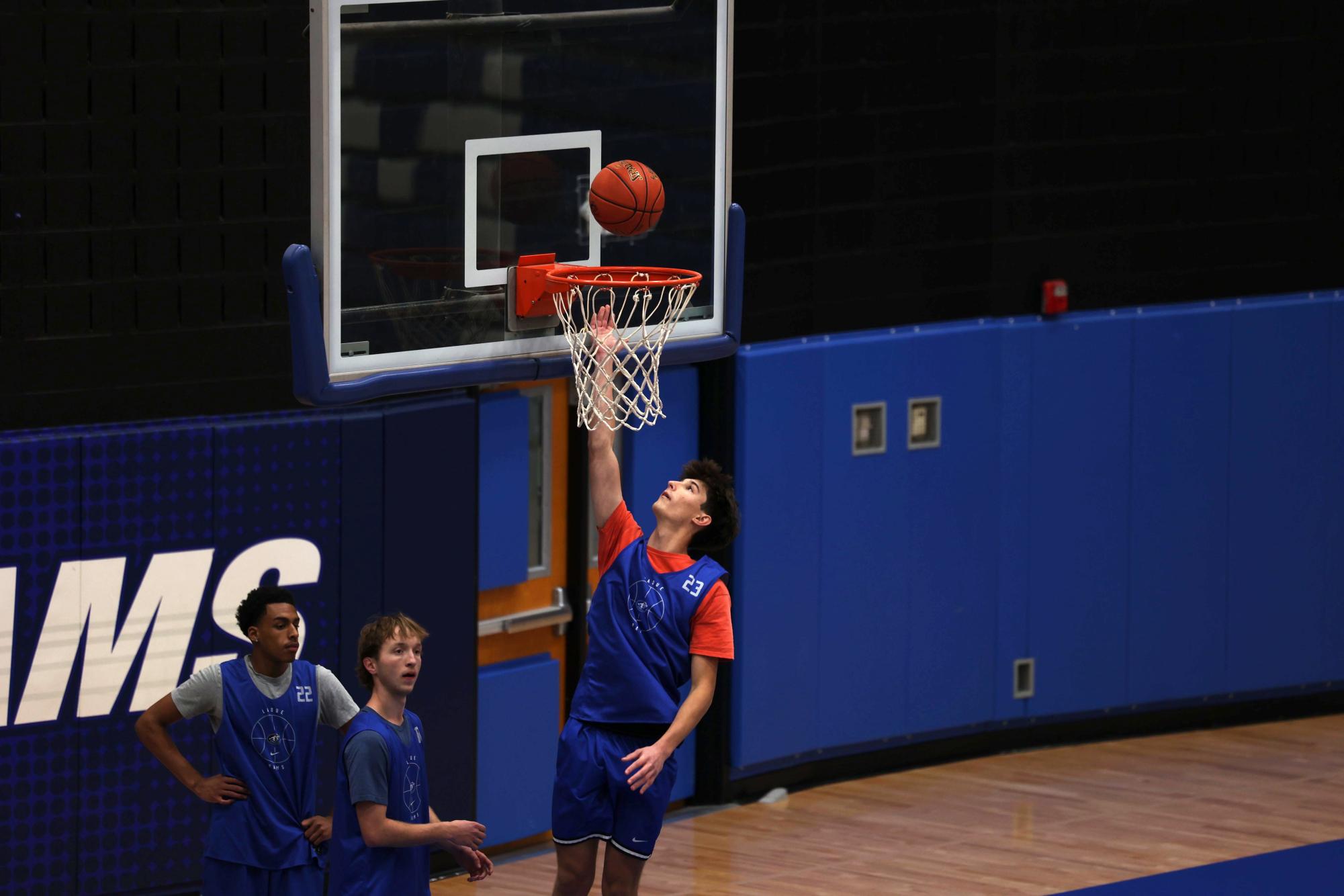 Boys basketball practice Nov. 12