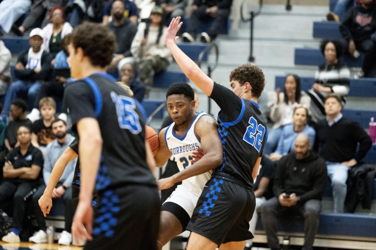Boys varsity basketball defeats John Burroughs Nov. 20