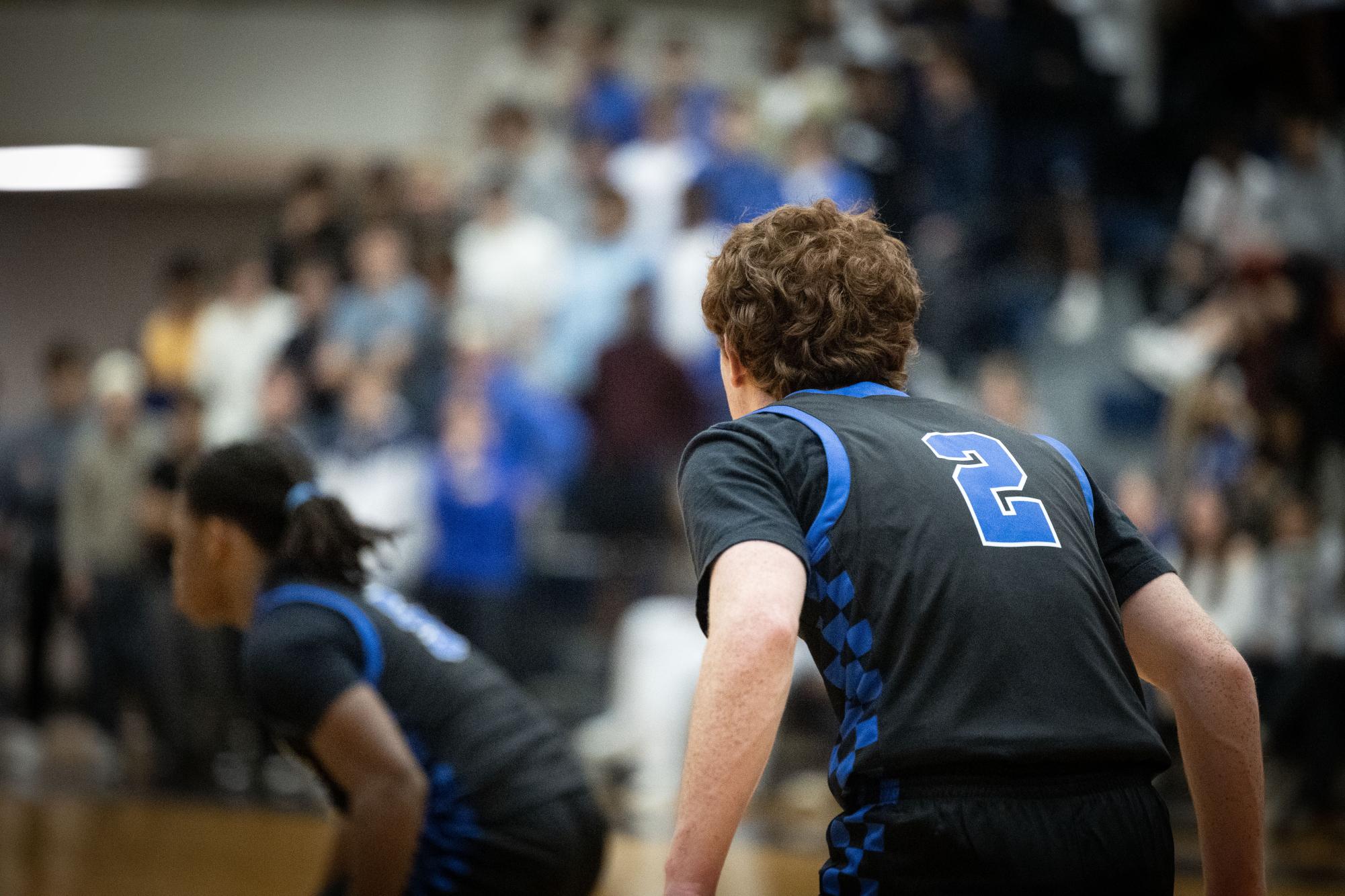 Boys varsity basketball defeats John Burroughs Nov. 20