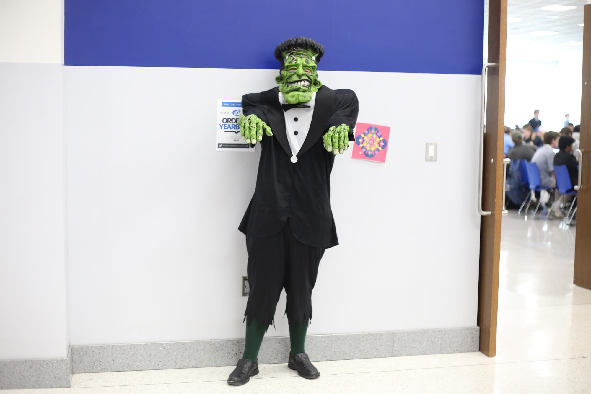 Students dress up for Halloween Oct. 31
