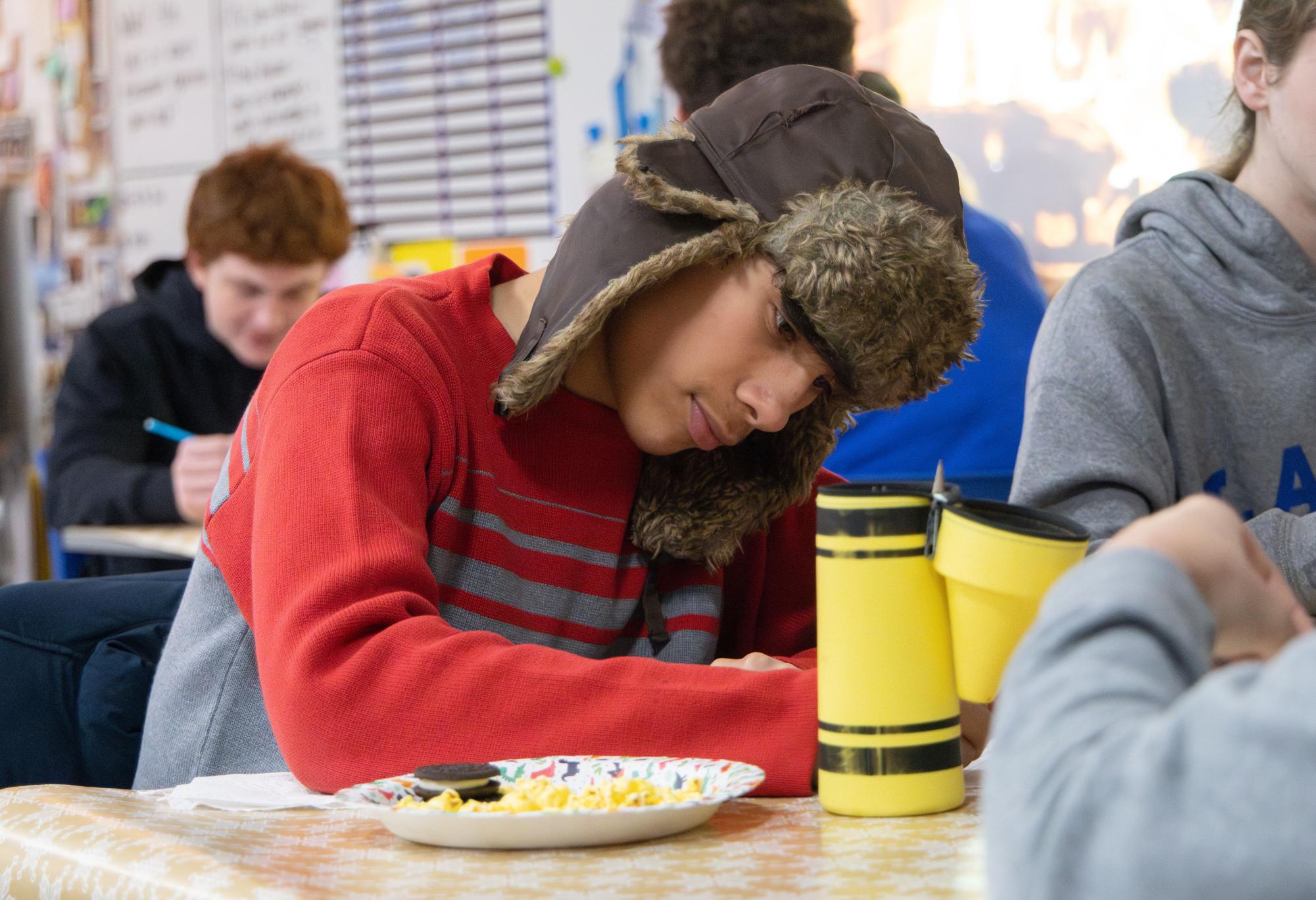 Sarah Kirksey transforms classroom into café for journalism students