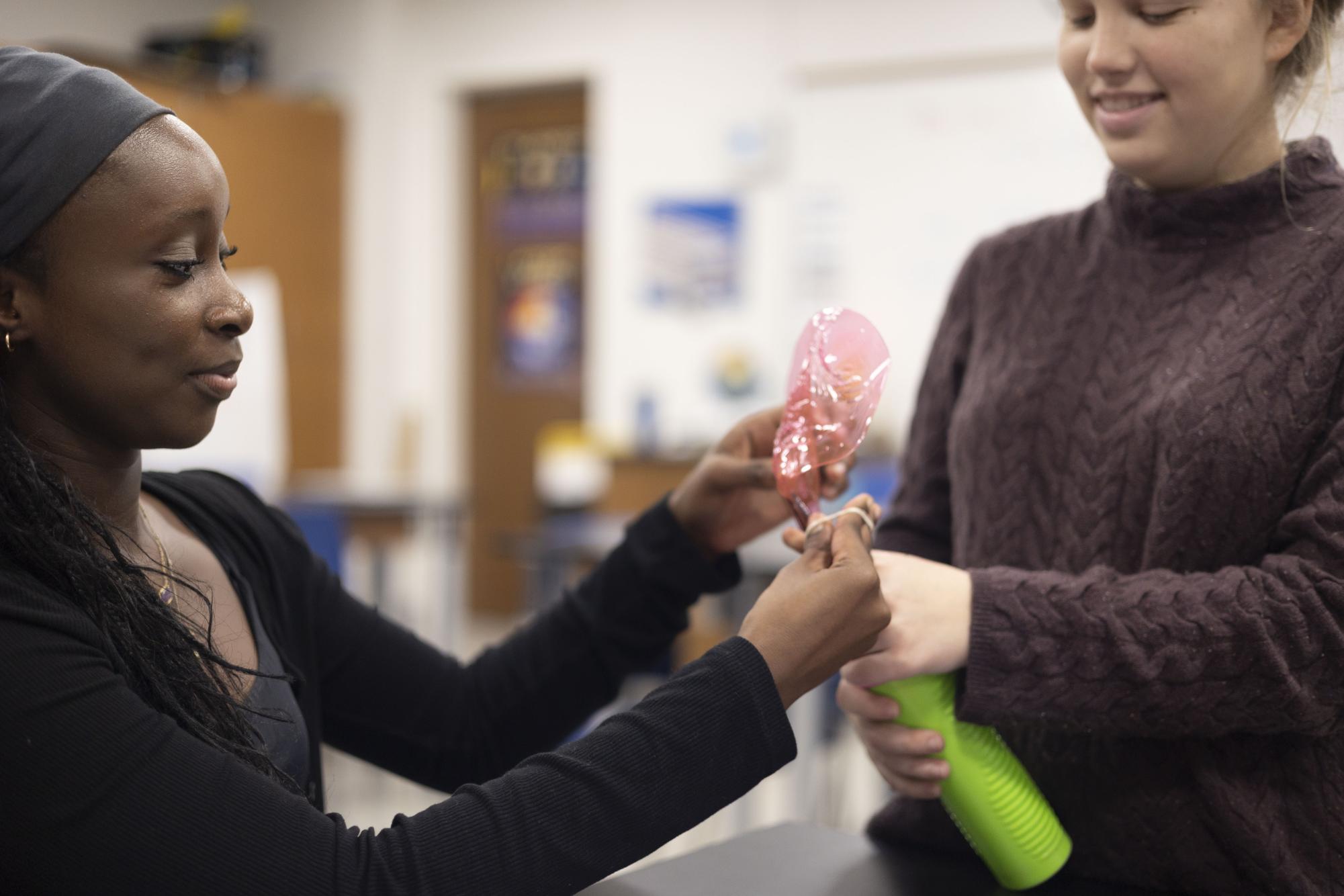 Astronomy students conduct big bang lab