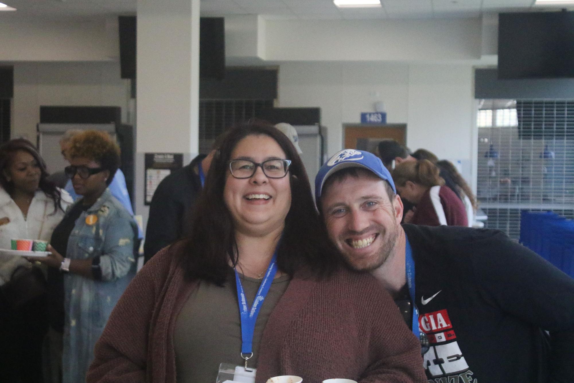 Staff members enjoy annual chili cook off Nov. 4