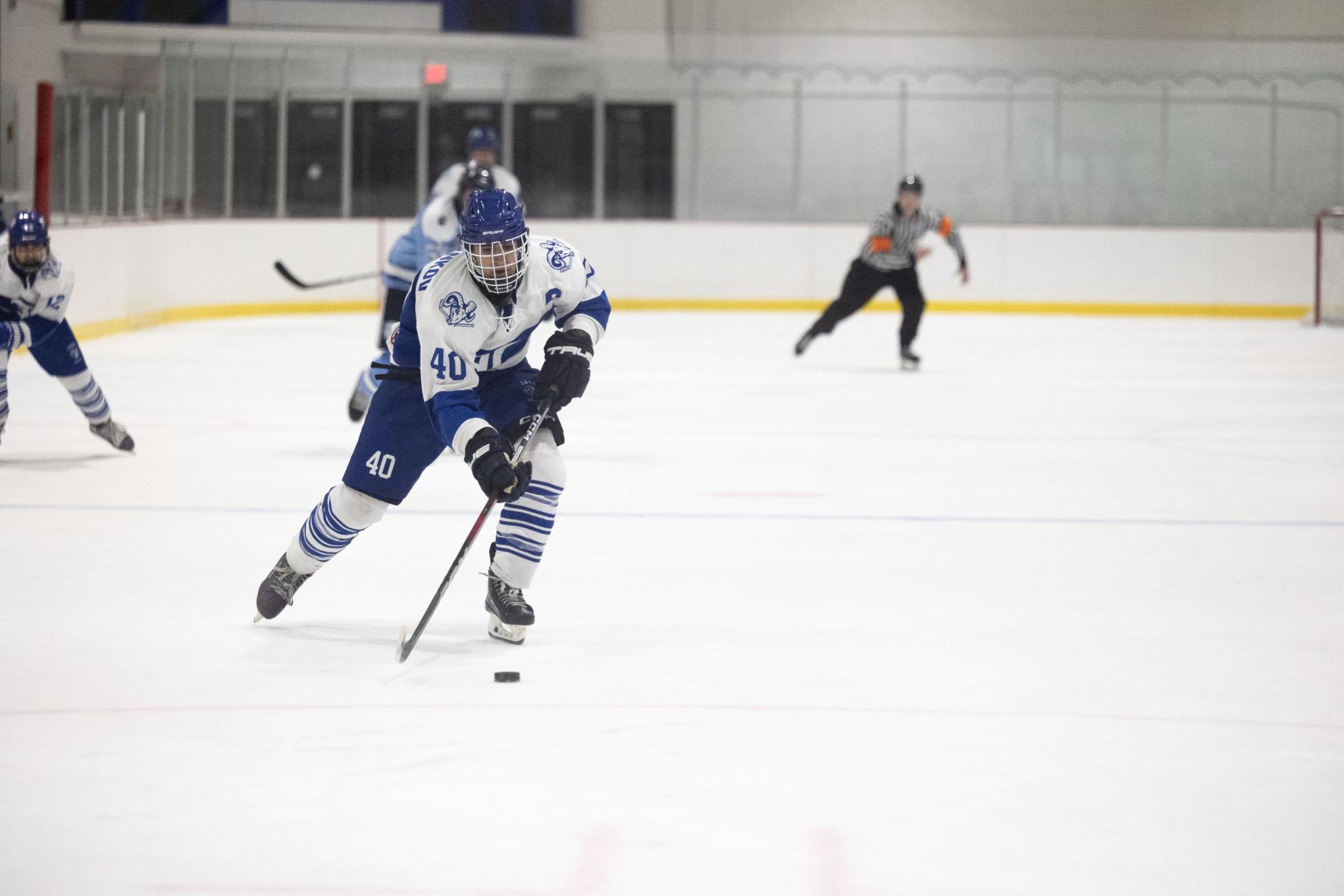 Varsity Hockey beats Westminister 6-0 Nov. 6