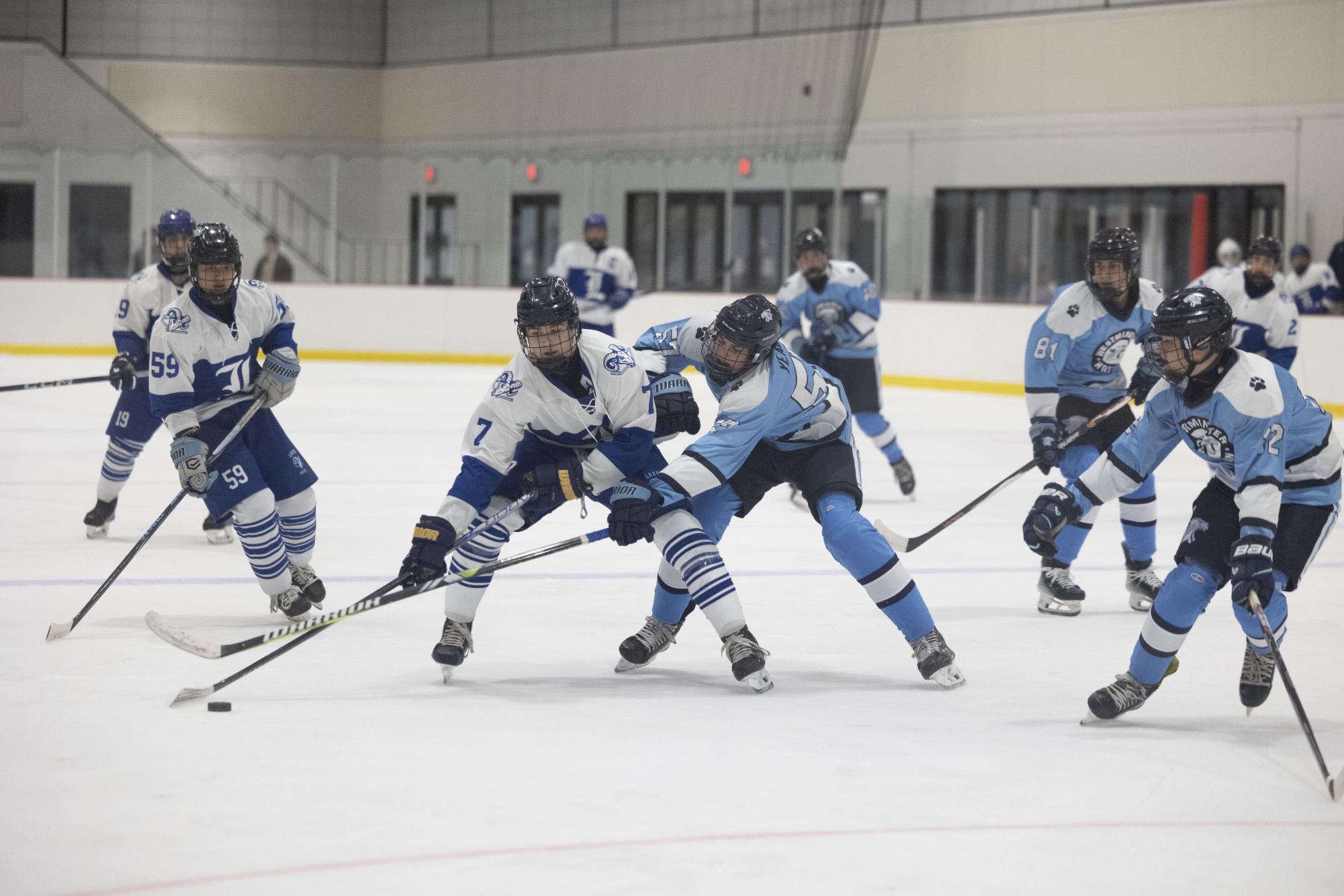 Varsity Hockey beats Westminister 6-0 Nov. 6