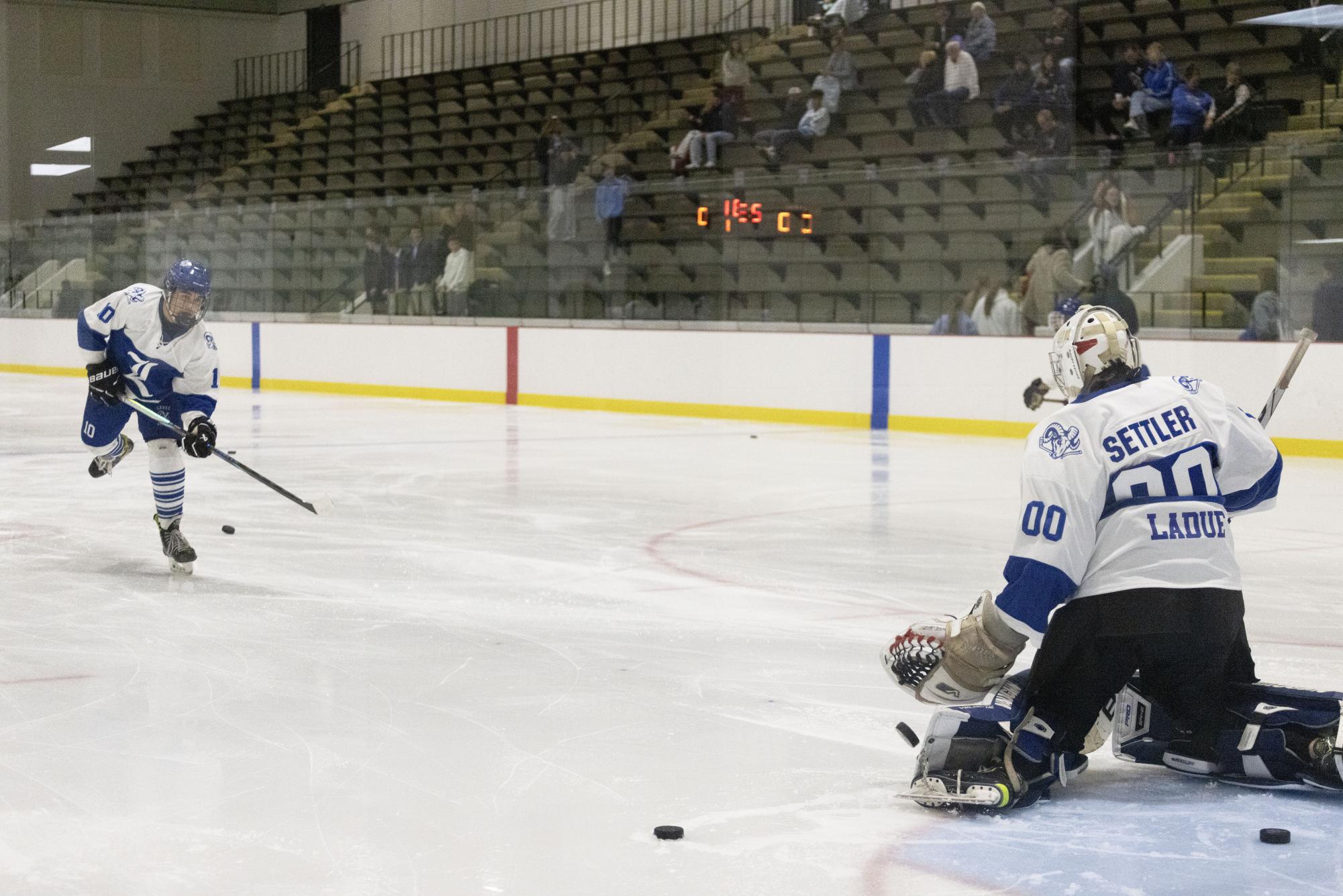 Varsity Hockey beats Westminister 6-0 Nov. 6
