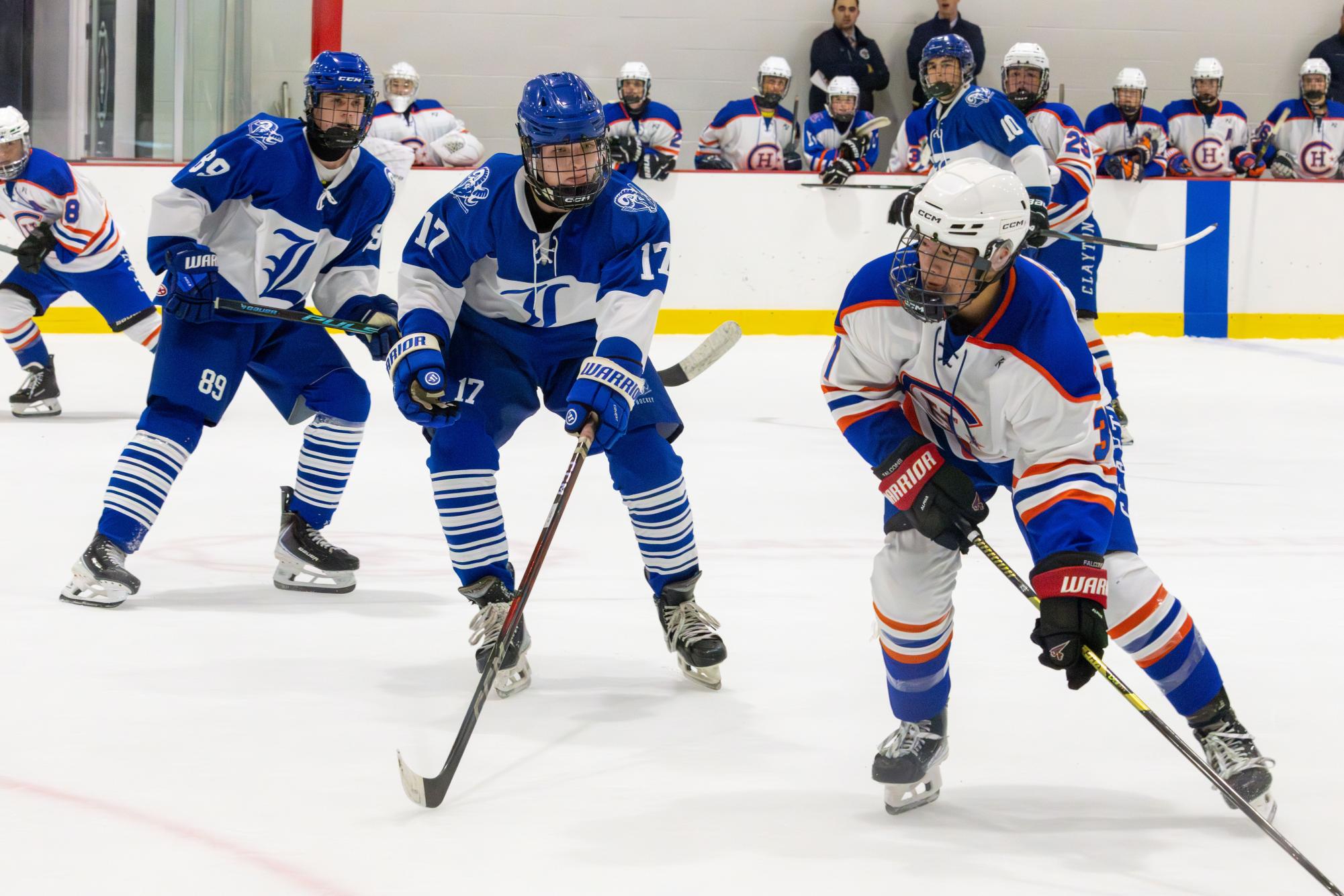 Varsity hockey loses to Clayton 5-1 Nov. 14