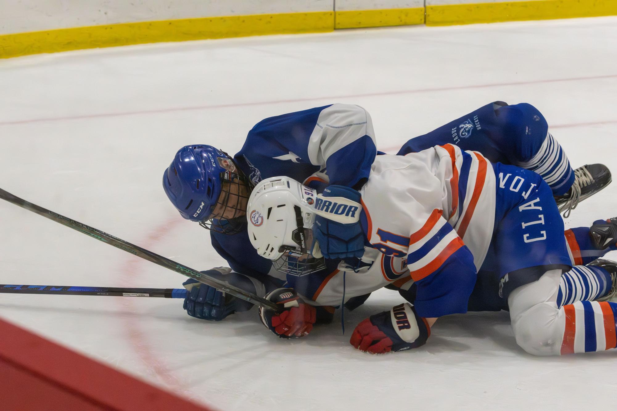 Varsity hockey loses to Clayton 5-1 Nov. 14
