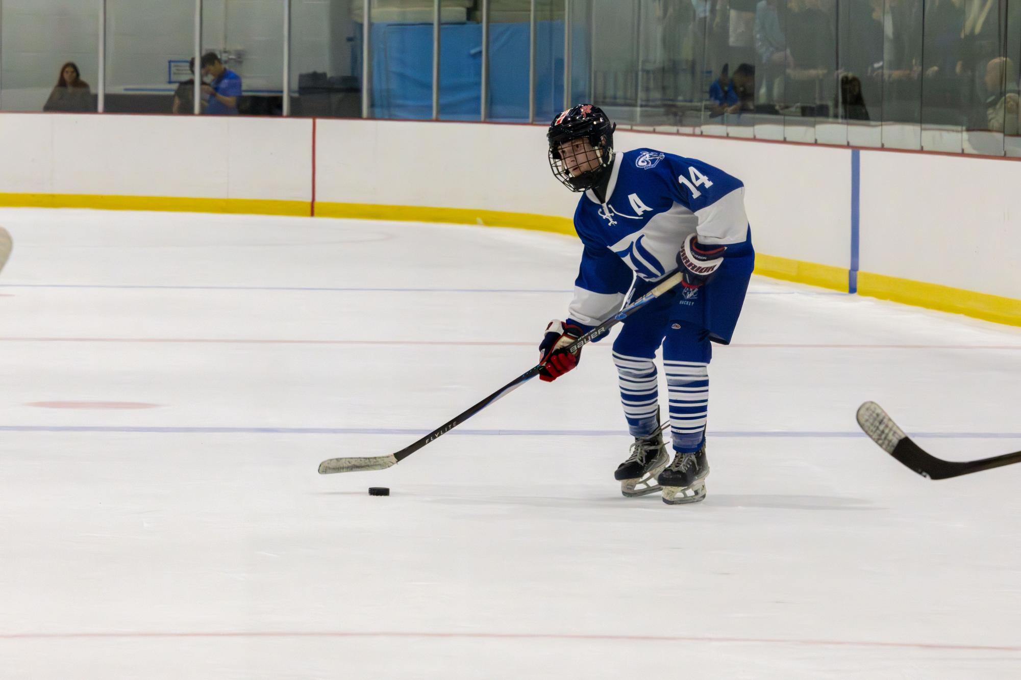Varsity hockey loses to Clayton 5-1 Nov. 14