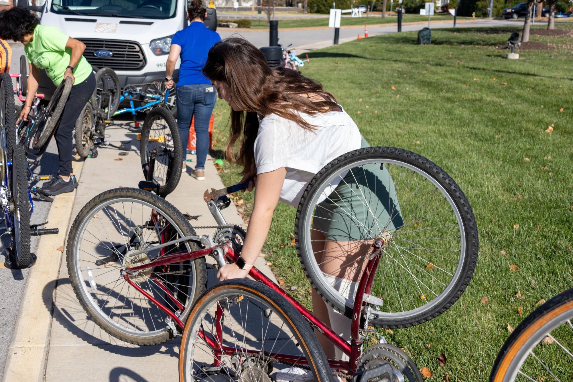 Alina Tenenbaum (11) hosts Wheels to Africa Bike Drive Nov. 15