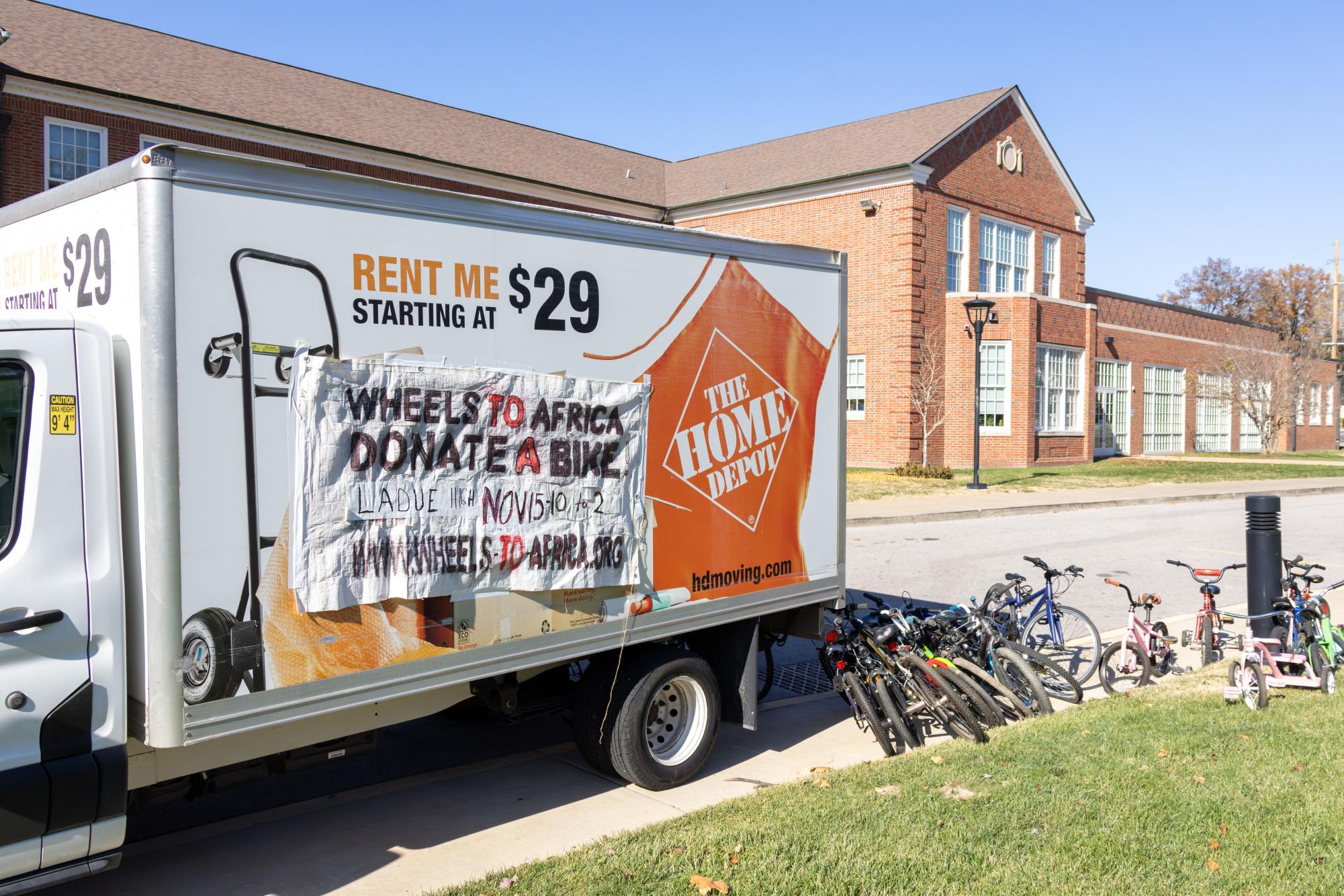 Alina Tenenbaum (11) hosts Wheels to Africa Bike Drive Nov. 15