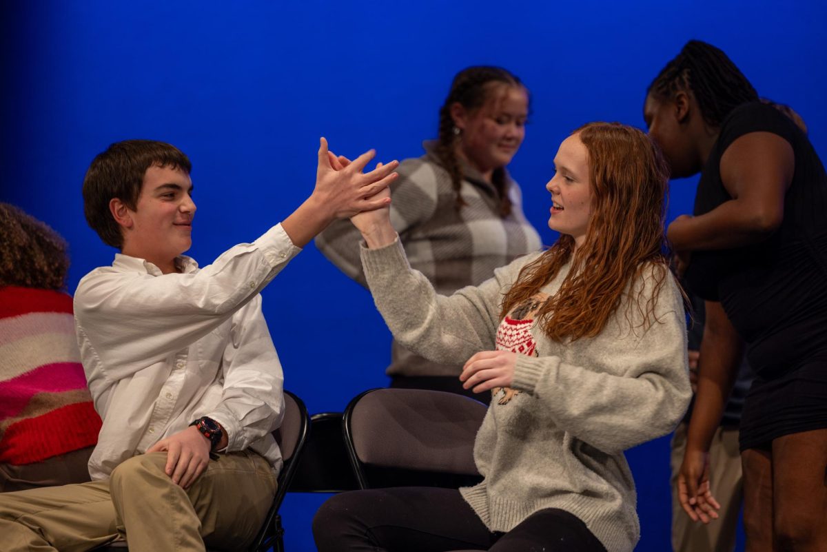 The annual Winter Choir Concert showcased the exceptional talent and dedication of our vocal ensemble. Under the direction of Ruth Grollman, our choir delivered a seasonal program. "We have been rehearsing for a while and it was so fun to finally get to show our skills," Lily Crabtree said. 