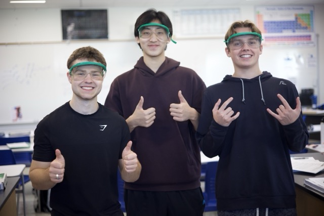 AP Chemistry students complete Juice Titration lab Nov. 7