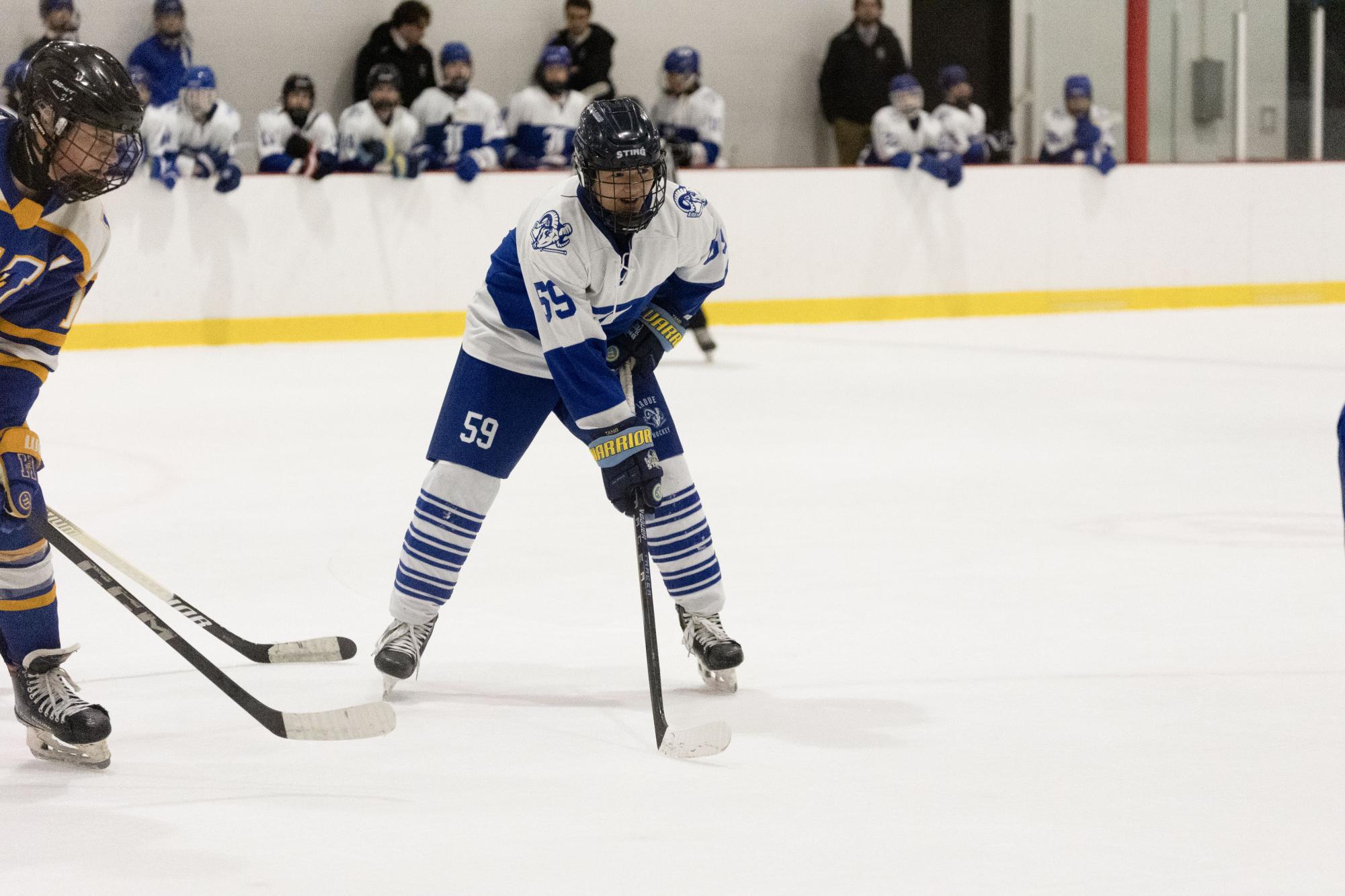 Varsity hockey competes against Francis Howell Dec. 8