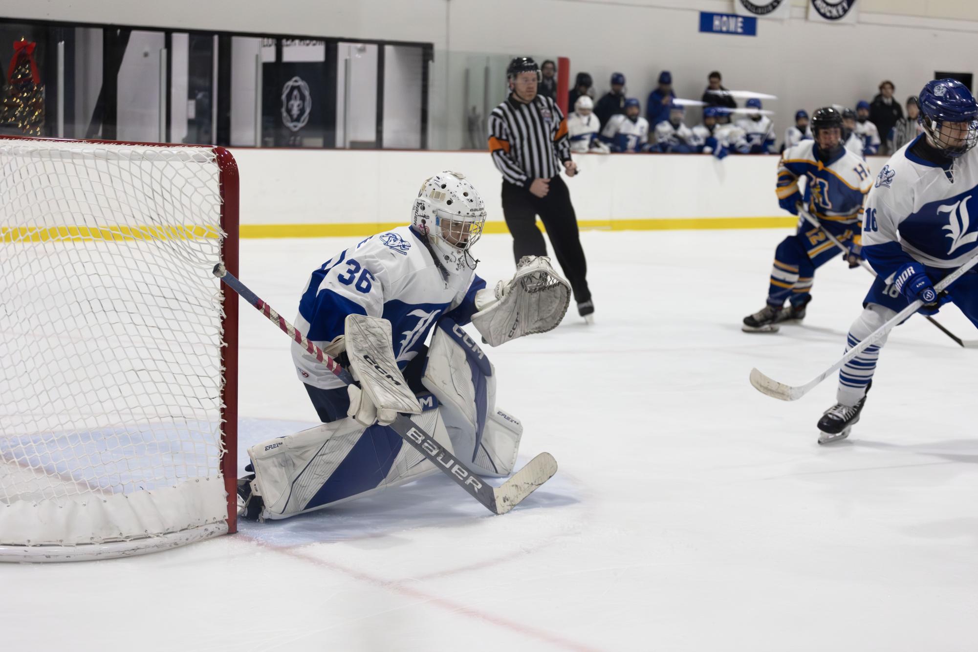 Varsity hockey competes against Francis Howell Dec. 8