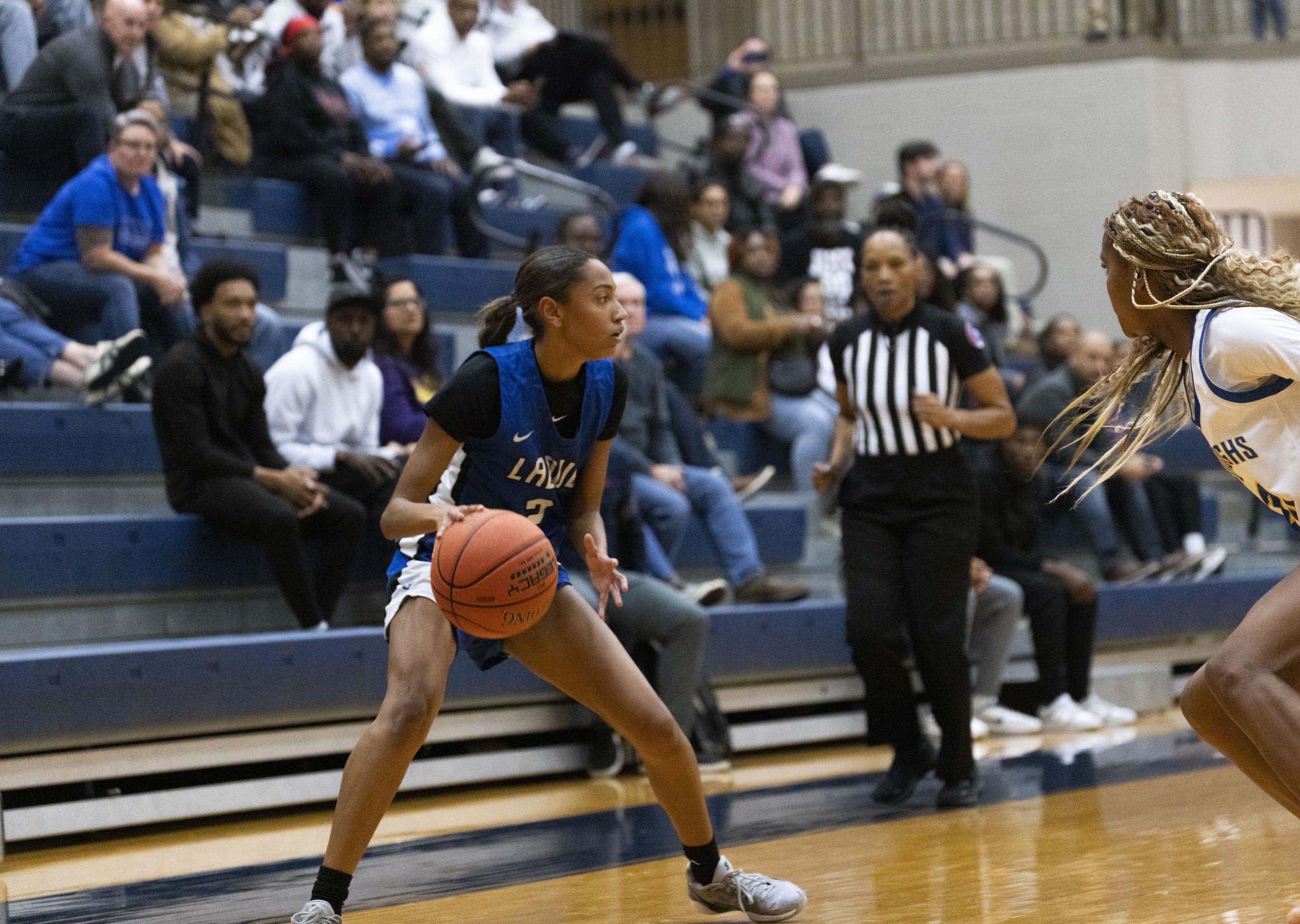 Girls varsity basketball falls to John Burroughs 70-40