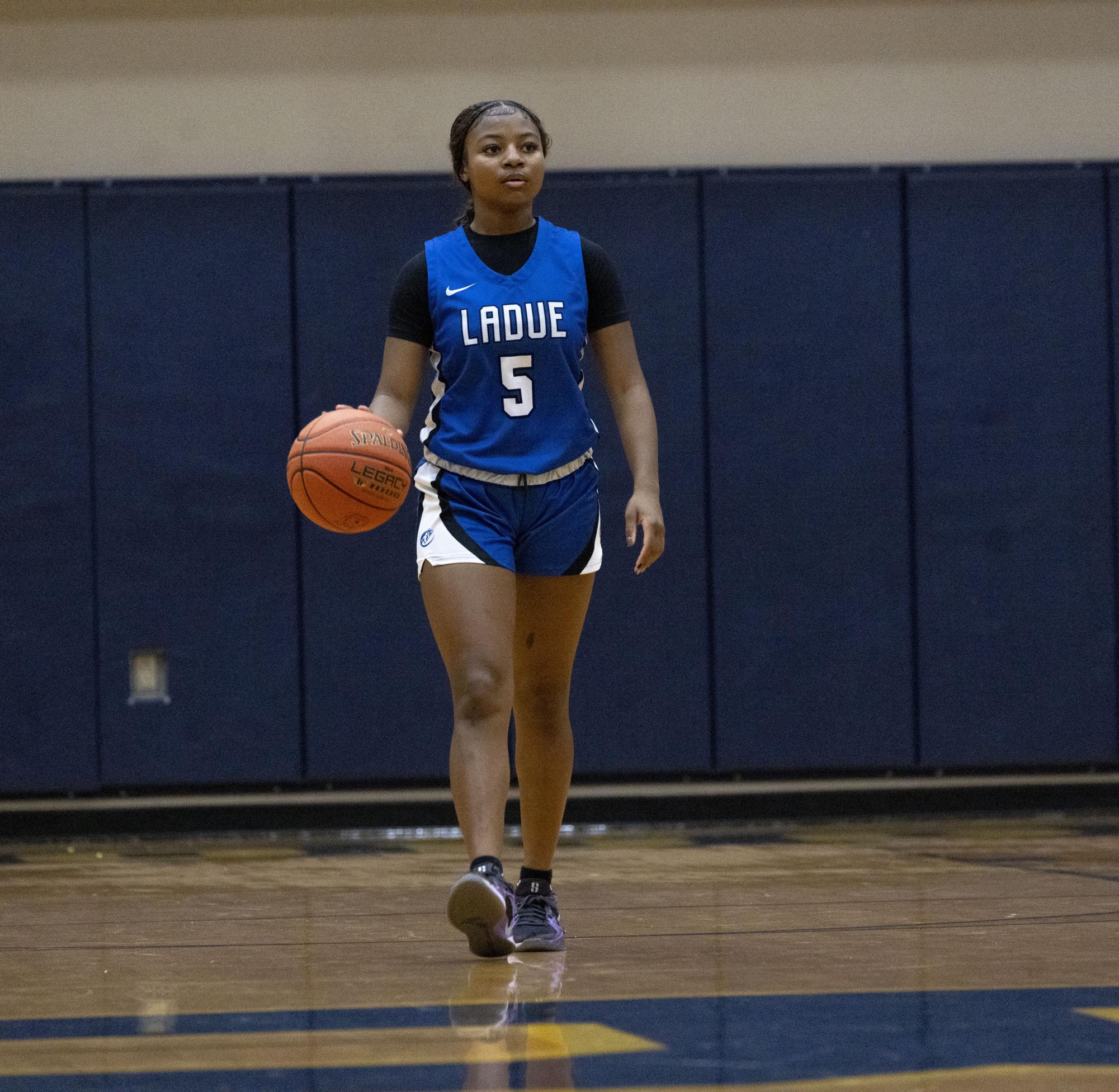 Girls varsity basketball falls to John Burroughs 70-40