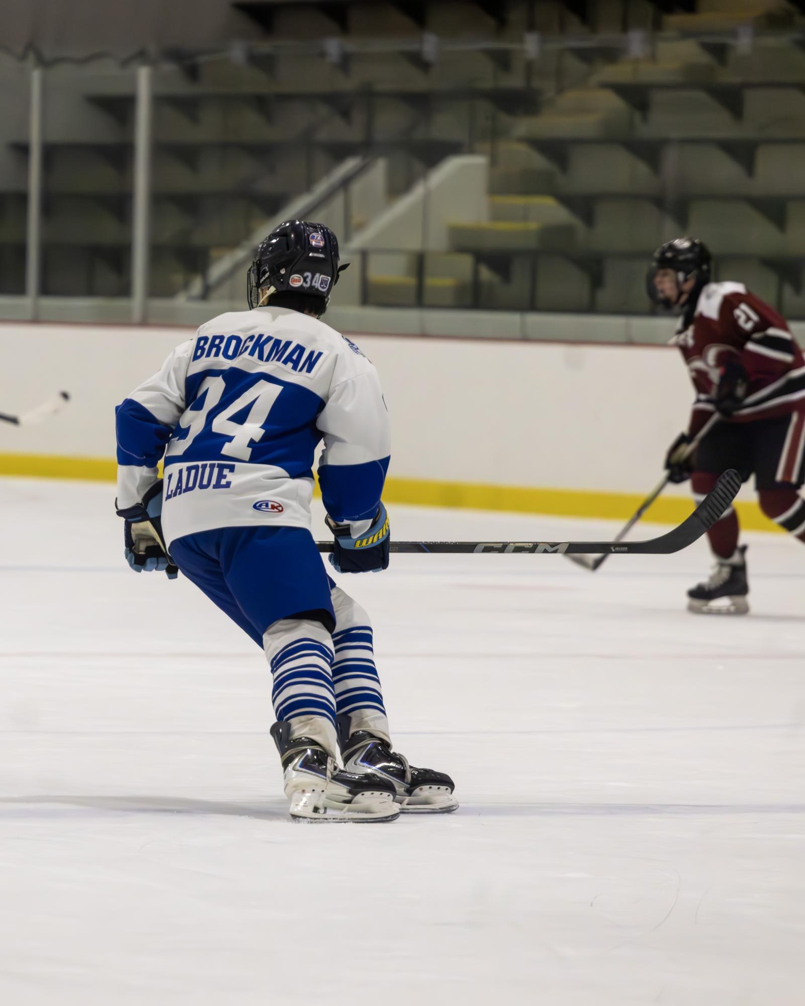 Varsity hockey clash against MICDS Dec. 1