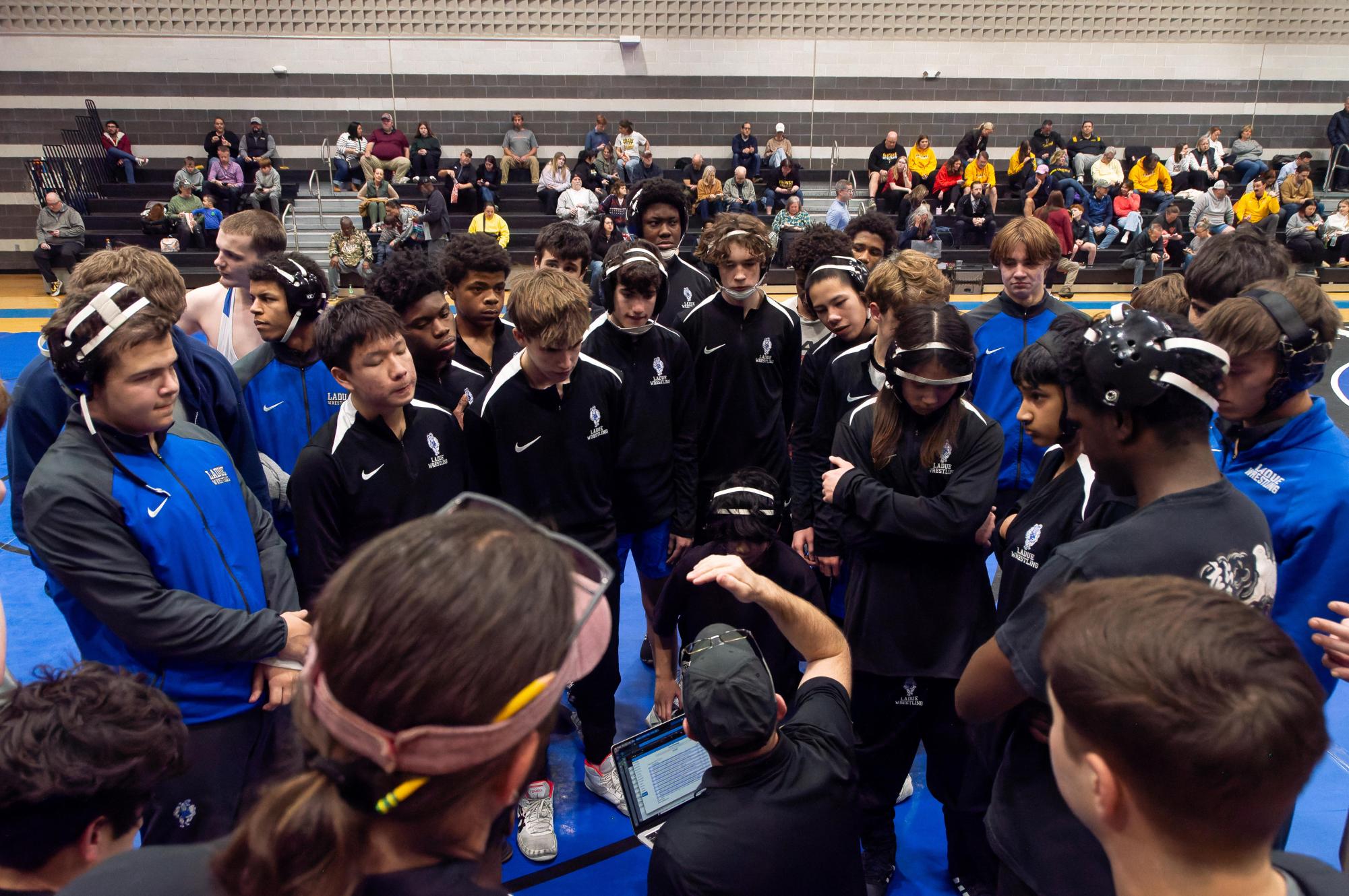 Ladue wrestling attends home meet Jan. 13