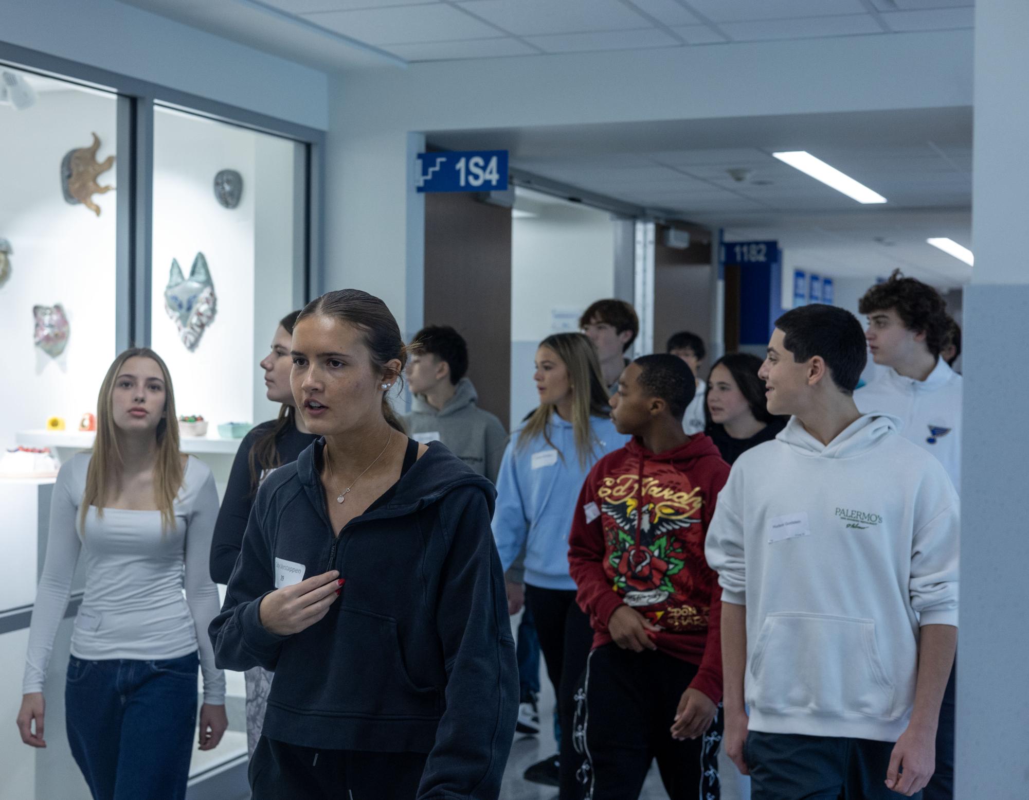 Eighth graders tour high school Jan. 13