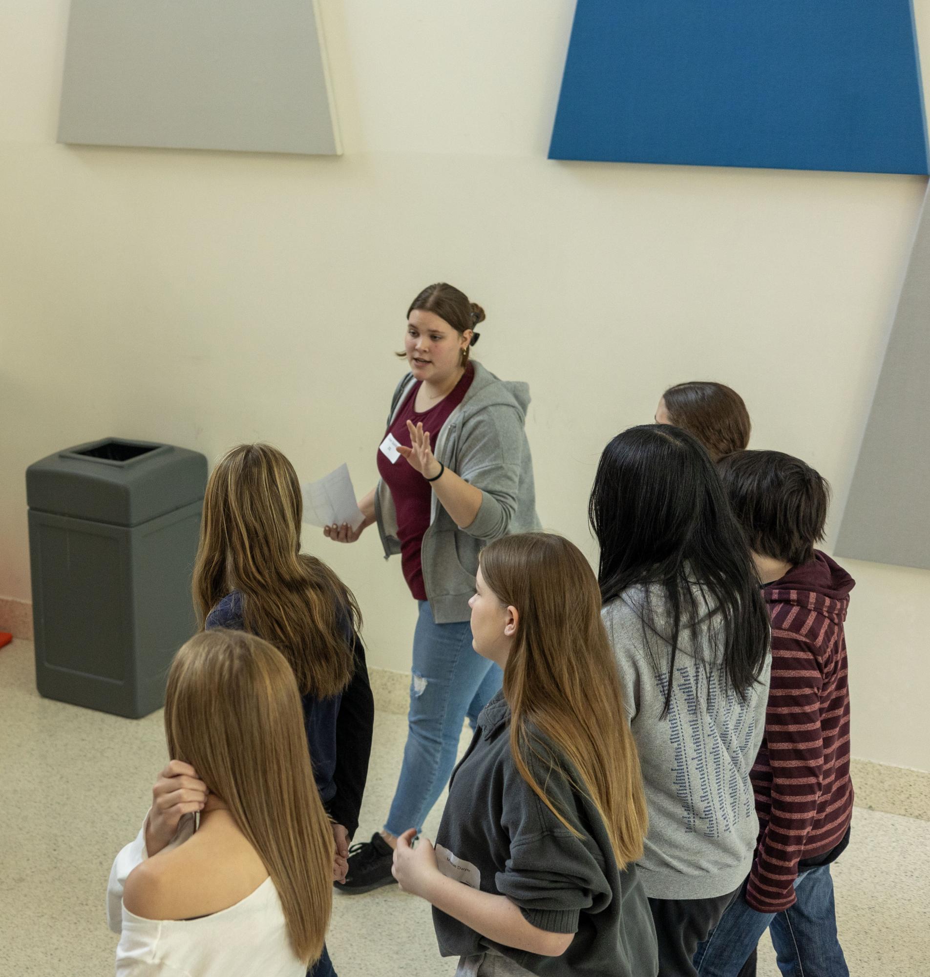 Eighth graders tour high school Jan. 13
