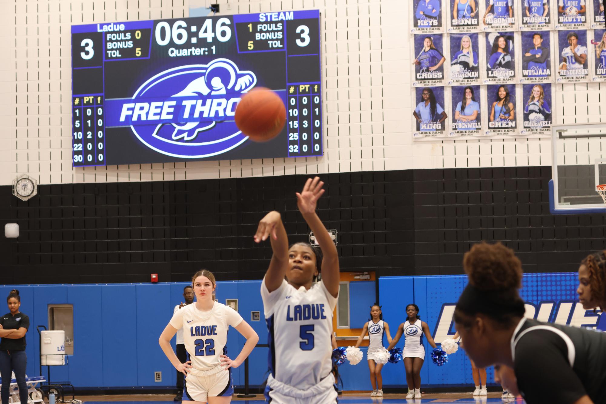 Girls basketball loses against STEAM Academy Jan. 6