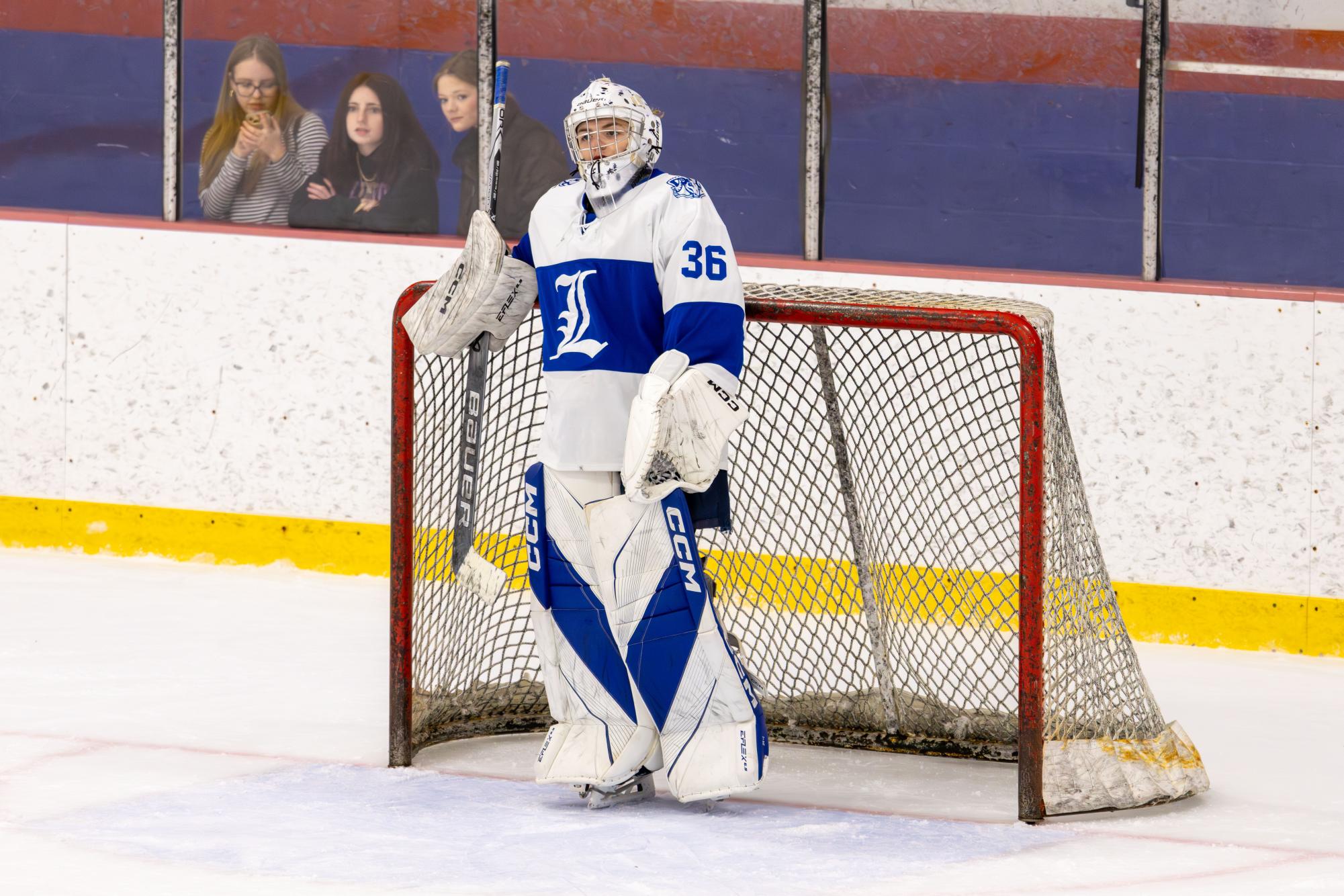Boys hockey defeats Clayton 8-1